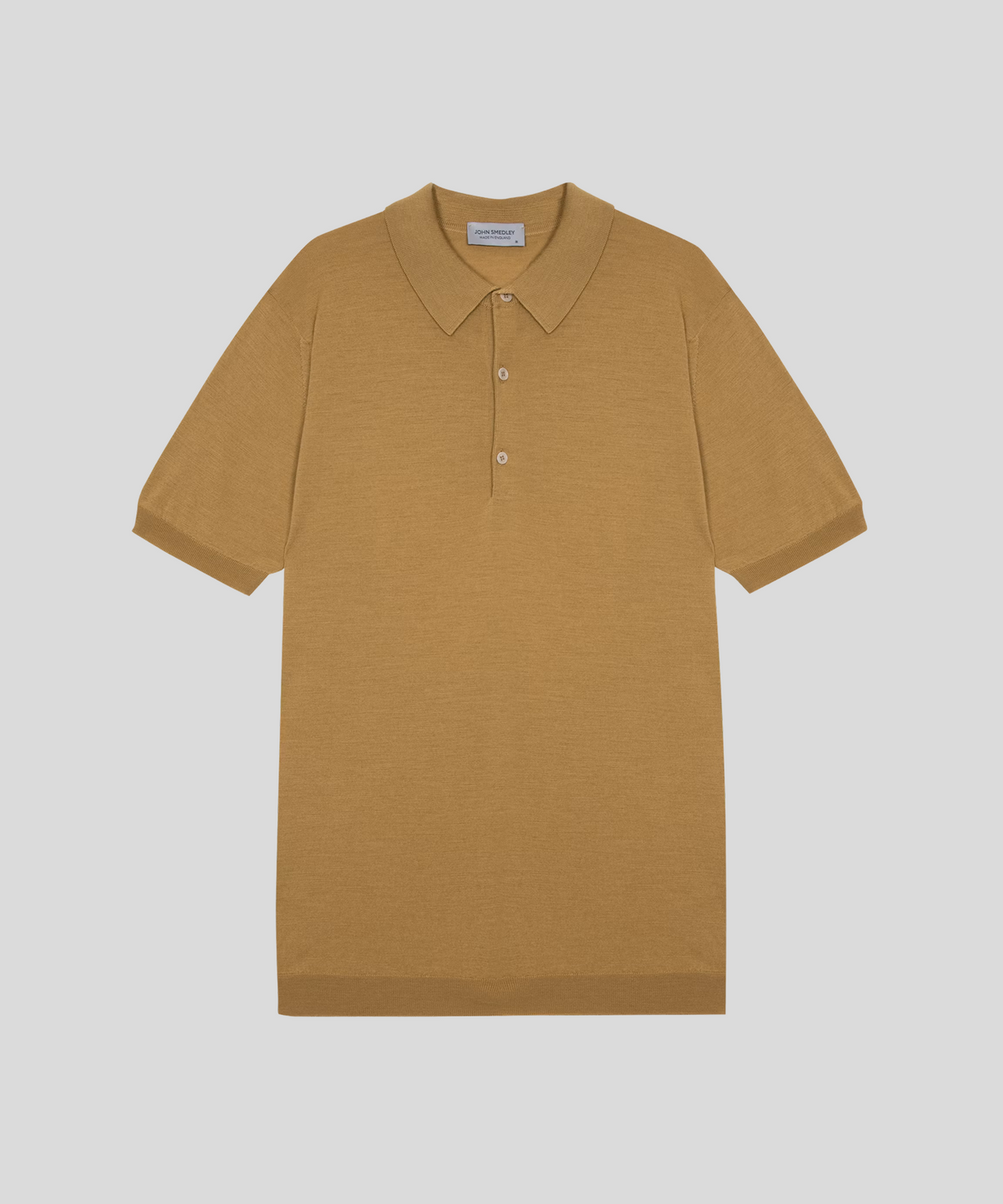 존 스메들리(JOHN SMEDLEY) MACLOUD Extra Fine Merino Wool Standard Fit  Short Sleeve Polo Shirt Seasonal 4 Colors