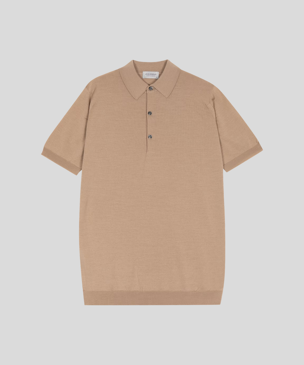 존 스메들리(JOHN SMEDLEY) MACLOUD Extra Fine Merino Wool Standard Fit  Short Sleeve Polo Shirt Seasonal 4 Colors