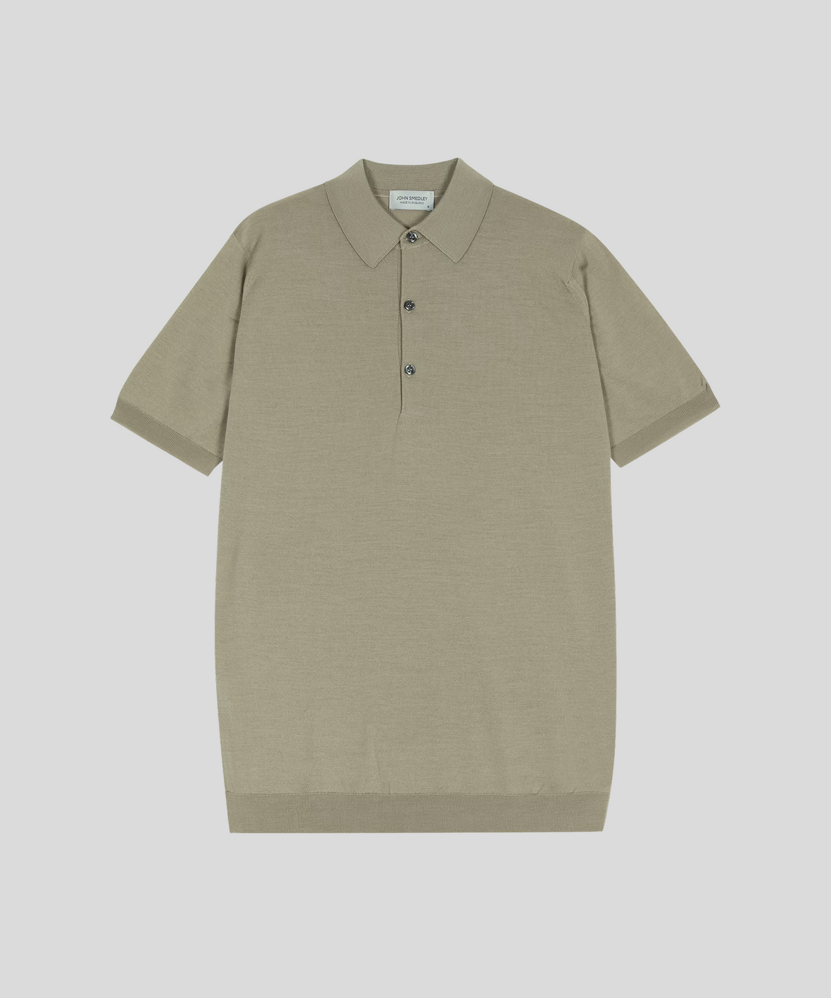 존 스메들리(JOHN SMEDLEY) MACLOUD Extra Fine Merino Wool Standard Fit  Short Sleeve Polo Shirt Seasonal 4 Colors