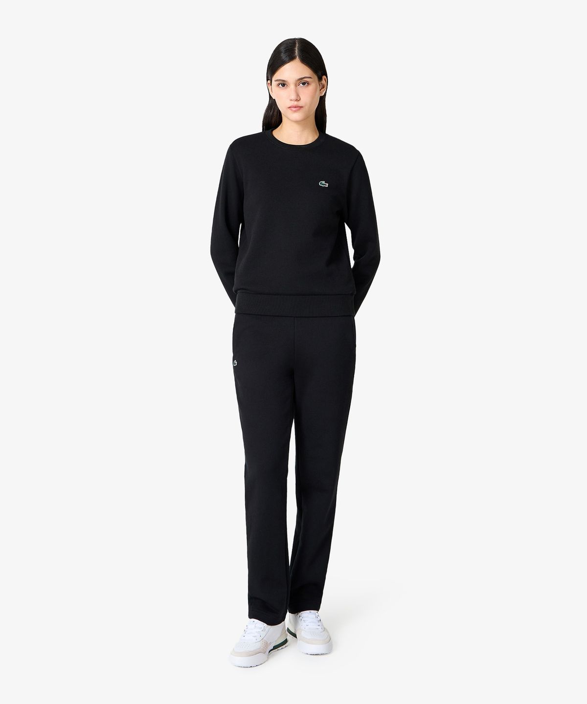 라코스테(LACOSTE) 여성 테크니컬 크루넥 스웻셔츠 SF616E-56N 031