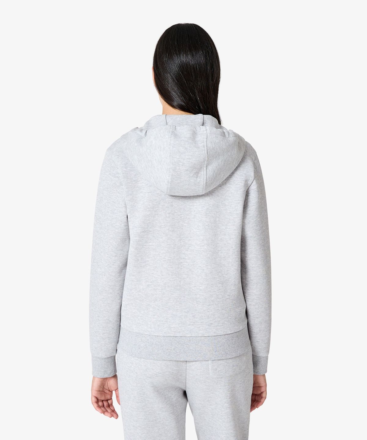 라코스테(LACOSTE) 여성 테크니컬 후드 풀집업 스웻셔츠 SF609E-56N CCA