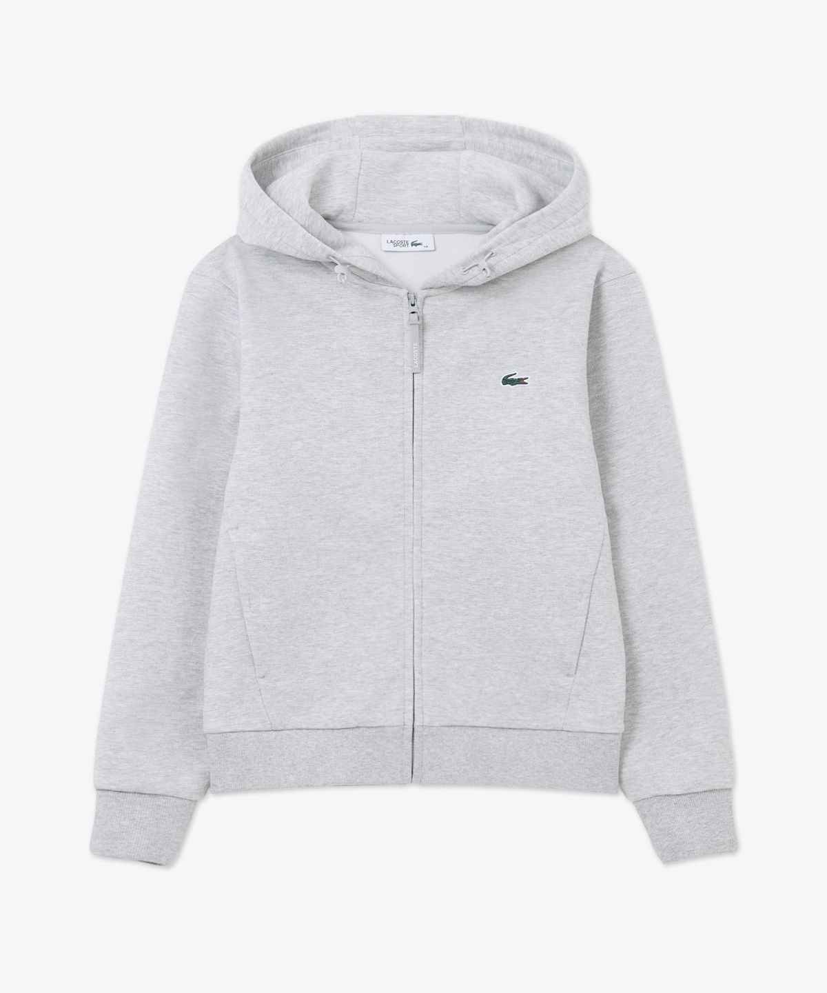 라코스테(LACOSTE) 여성 테크니컬 후드 풀집업 스웻셔츠 SF609E-56N CCA