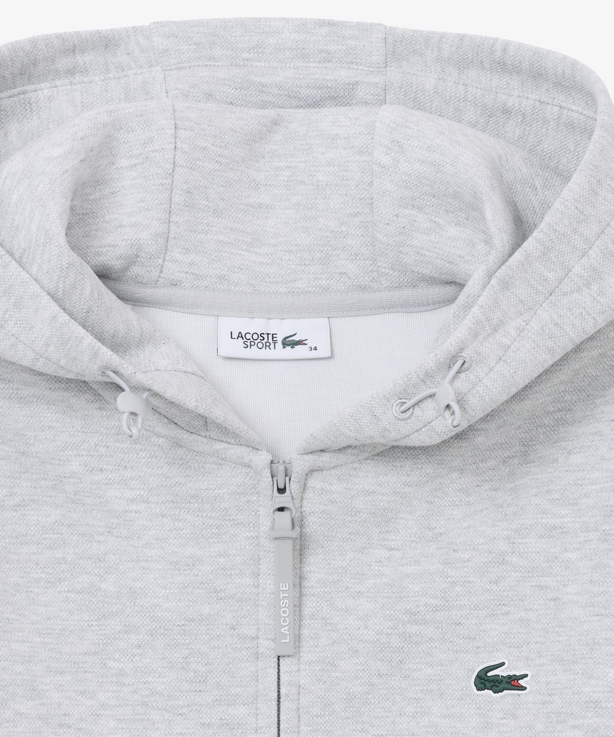 라코스테(LACOSTE) 여성 테크니컬 후드 풀집업 스웻셔츠 SF609E-56N CCA