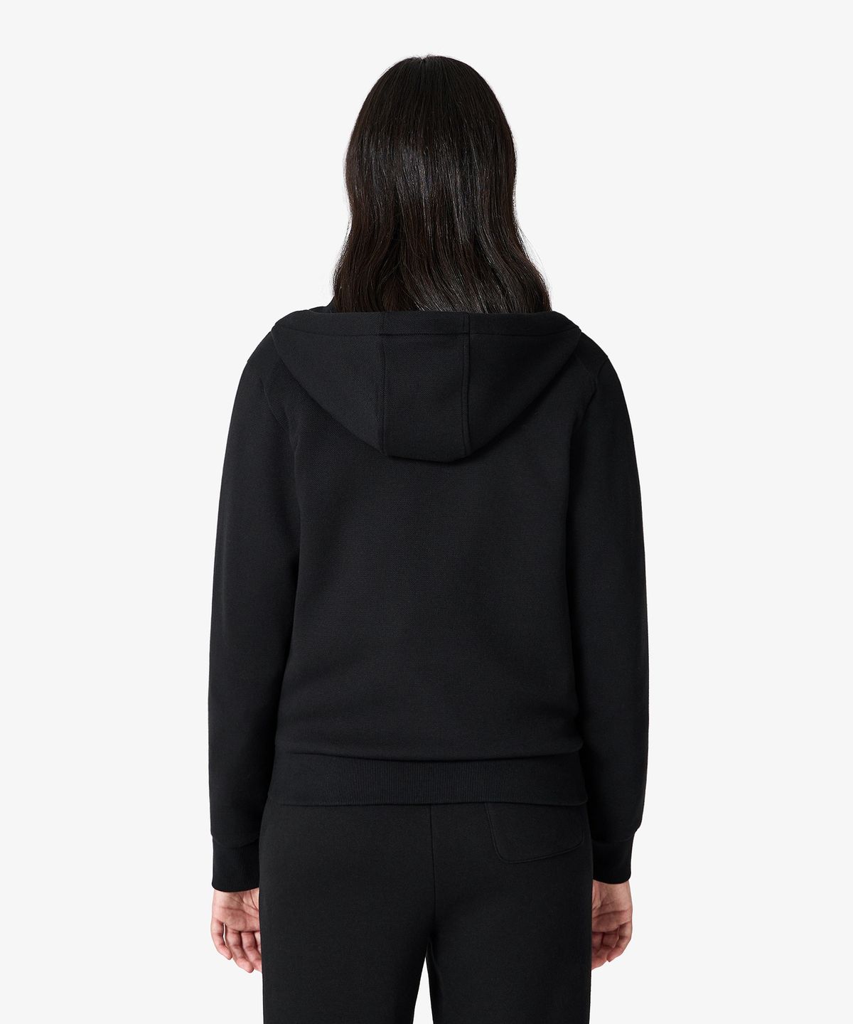 라코스테(LACOSTE) 여성 테크니컬 후드 풀집업 스웻셔츠 SF609E-56N 031