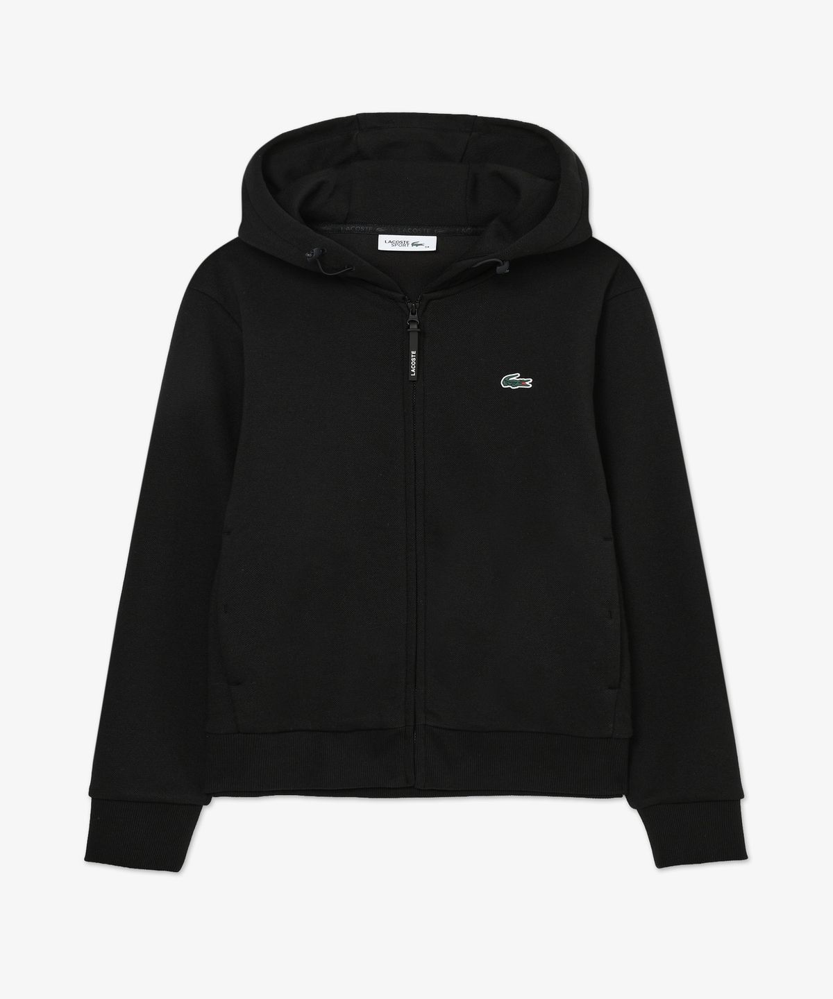 라코스테(LACOSTE) 여성 테크니컬 후드 풀집업 스웻셔츠 SF609E-56N 031