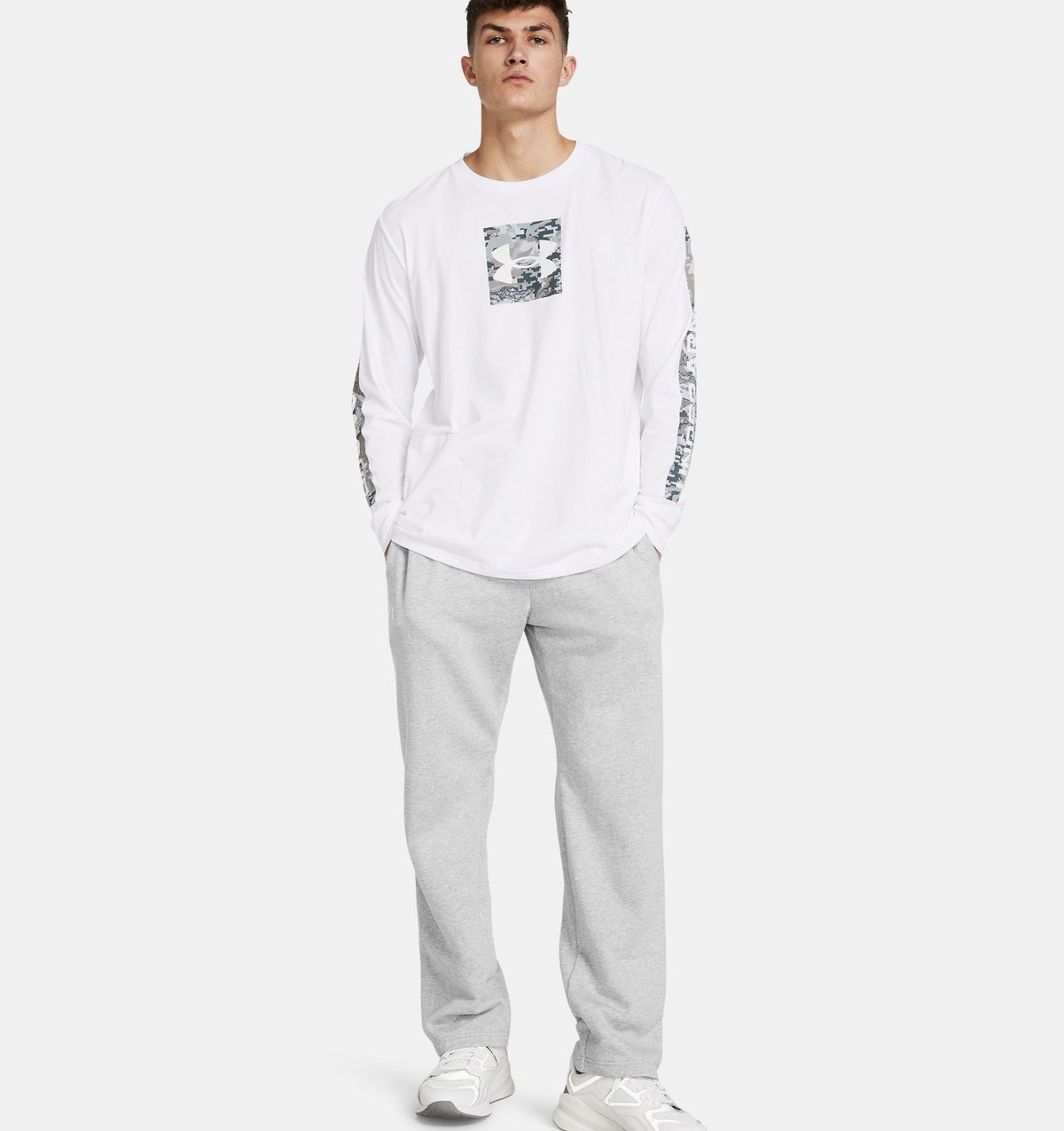 언더아머(UNDERARMOUR) 남성 UA 라이벌 플리스 팬츠1379770-011