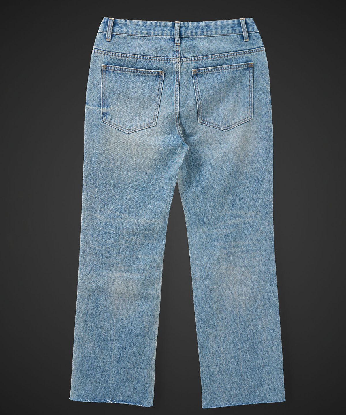 테이크이지(TAKEASY) [DMD] SHANE Straight Denim - Pale Blue