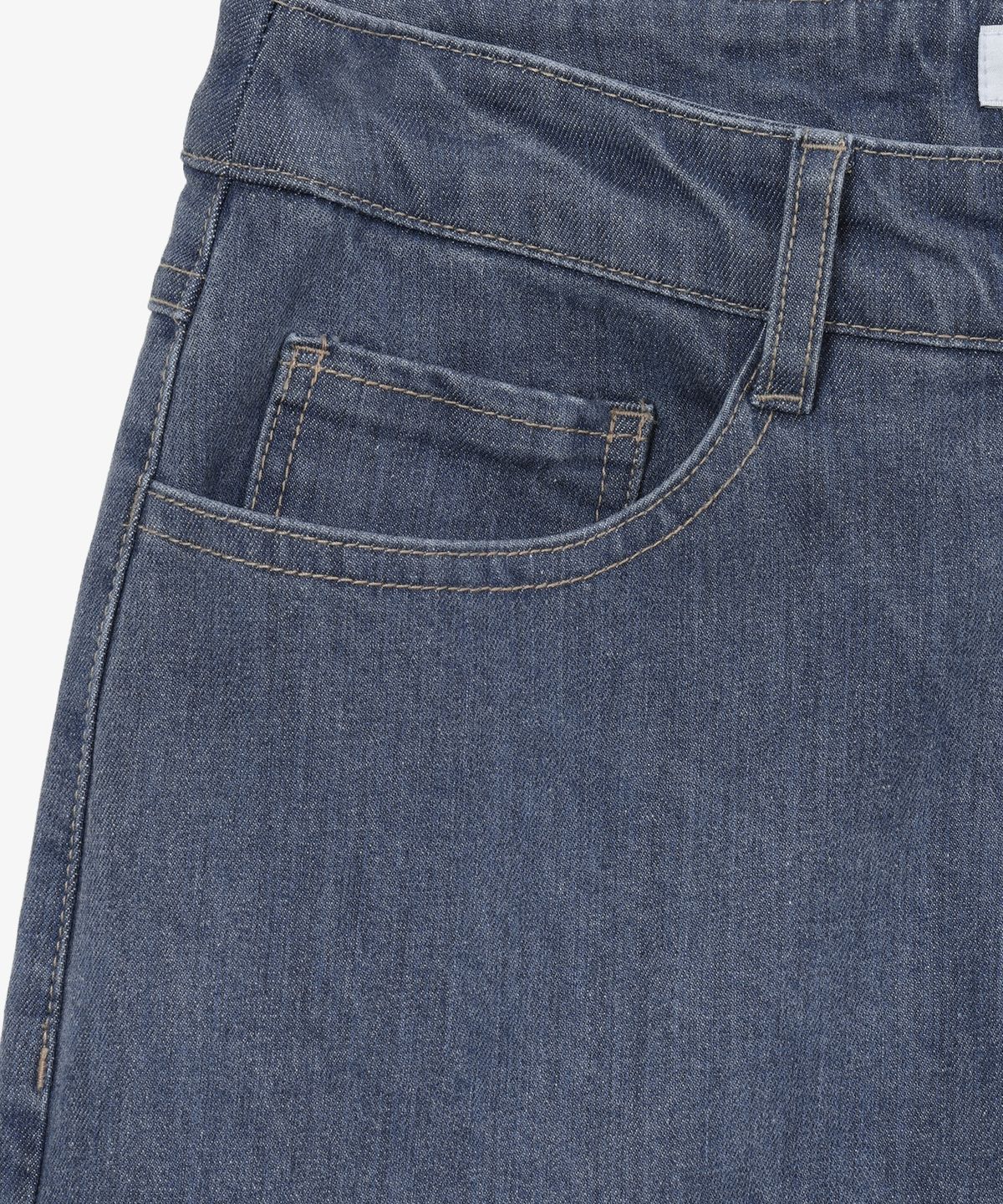 라코스테(LACOSTE) 여성 세미와이드 데님라이크 팬츠 HF609E-56N 36L