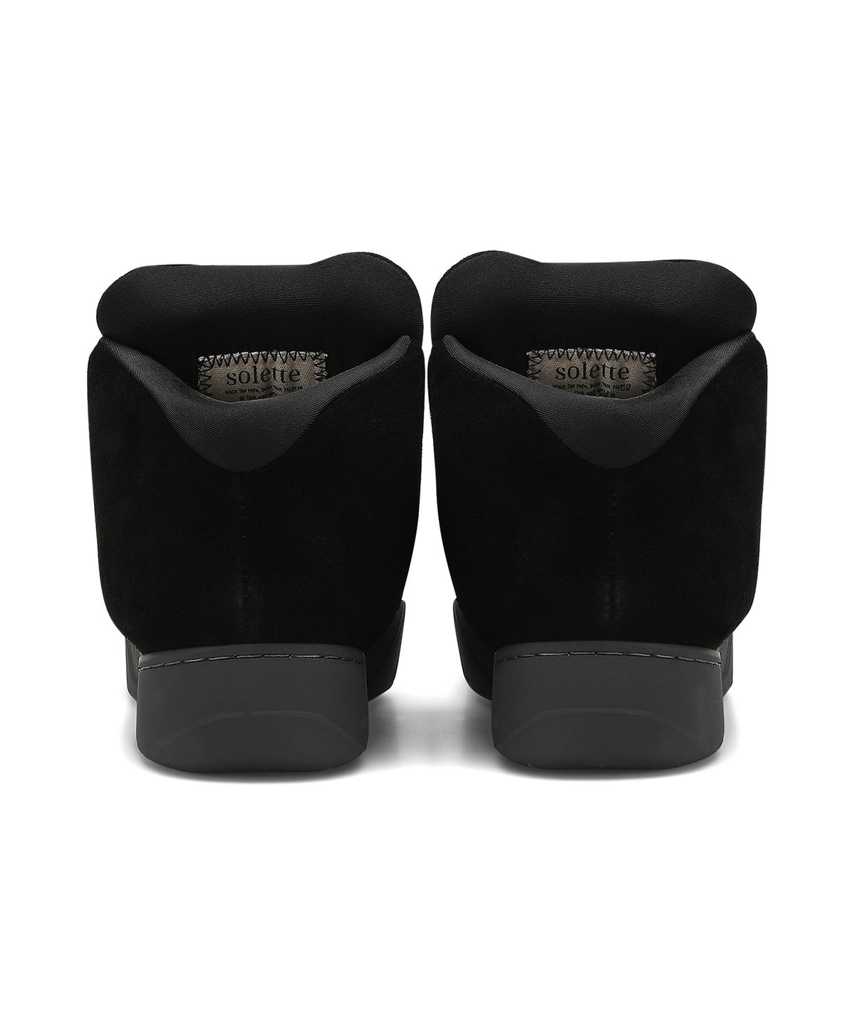 솔레뜨(SOLETTE) Rumble High sneakers BLACK