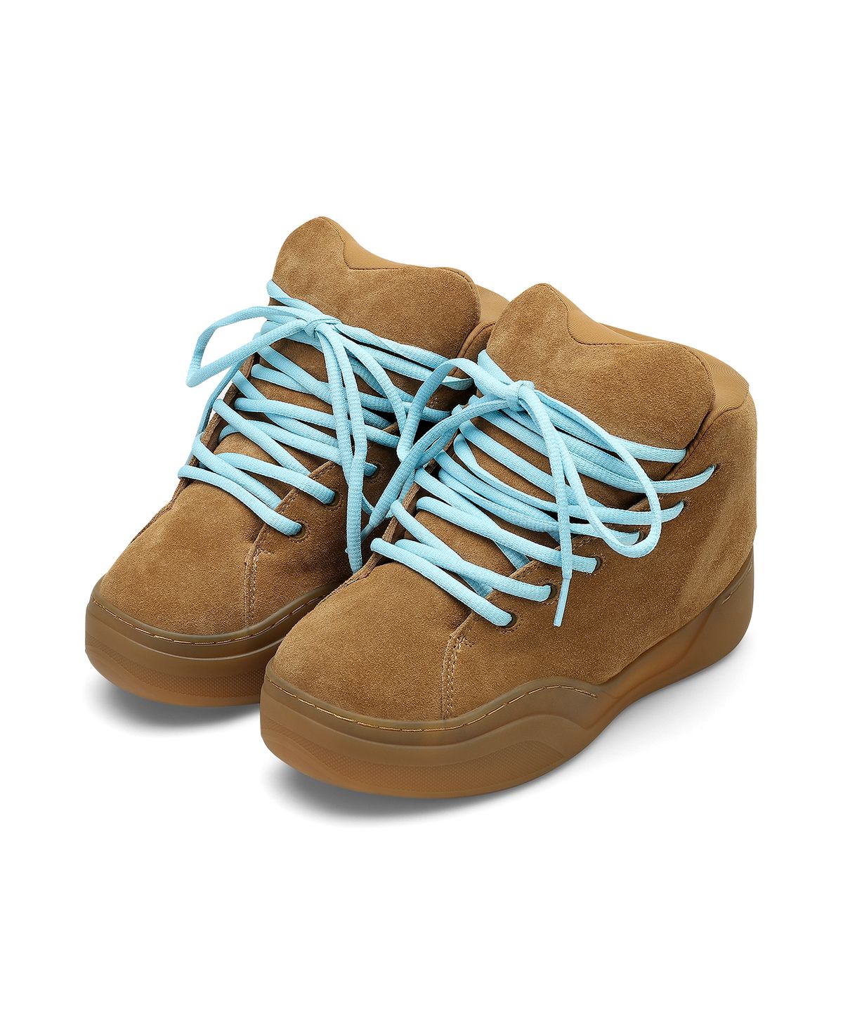 솔레뜨(SOLETTE) Rumble High sneakers CAMEL