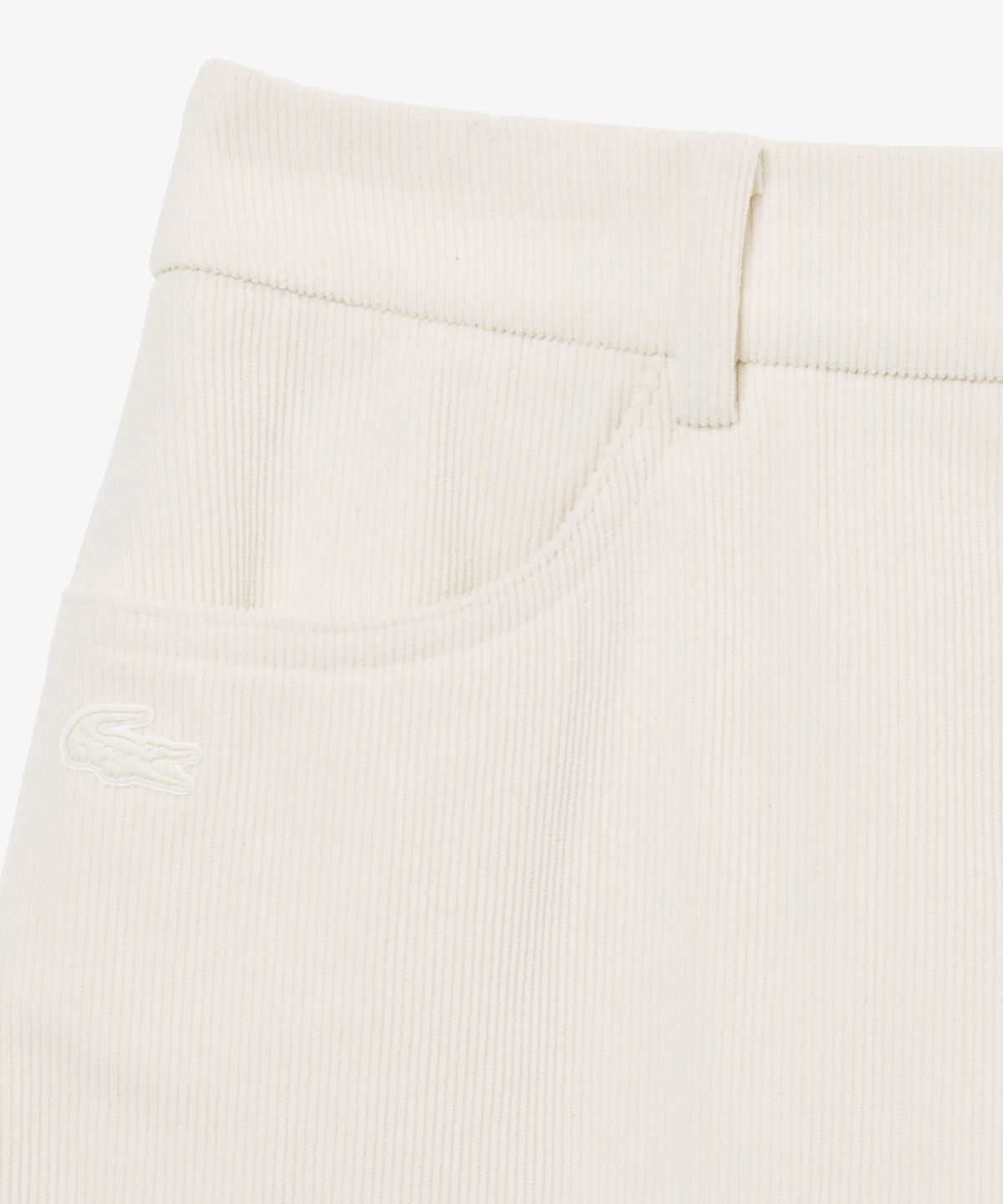 라코스테(LACOSTE) 여성 코듀로이 랩 스커트 JF220E-56N 70V