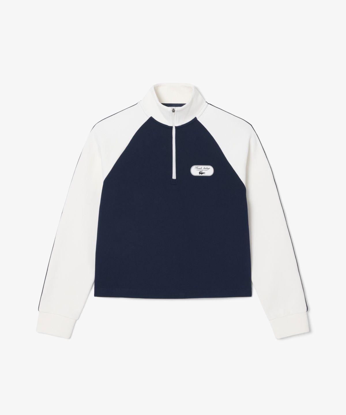 라코스테(LACOSTE) 여성 테니스 헤리티지 반집업 스웻셔츠 SF6812-56N HHW