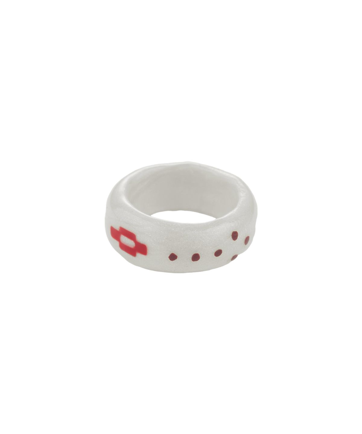 엔프프(NFF) doodle bold ring-white