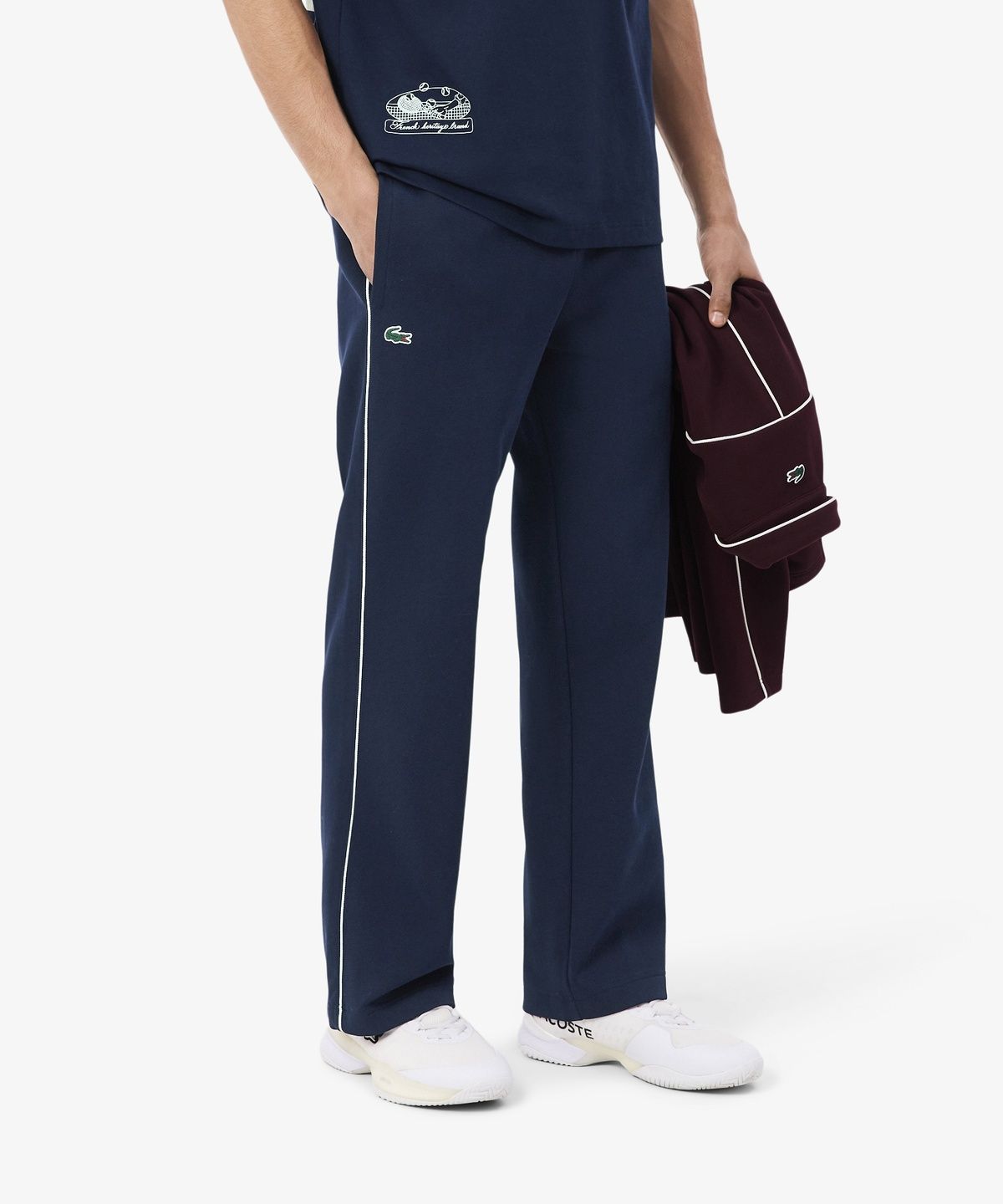 라코스테(LACOSTE) 남성 테니스 헤리티지 트랙팬츠 XH6932-56N HHW