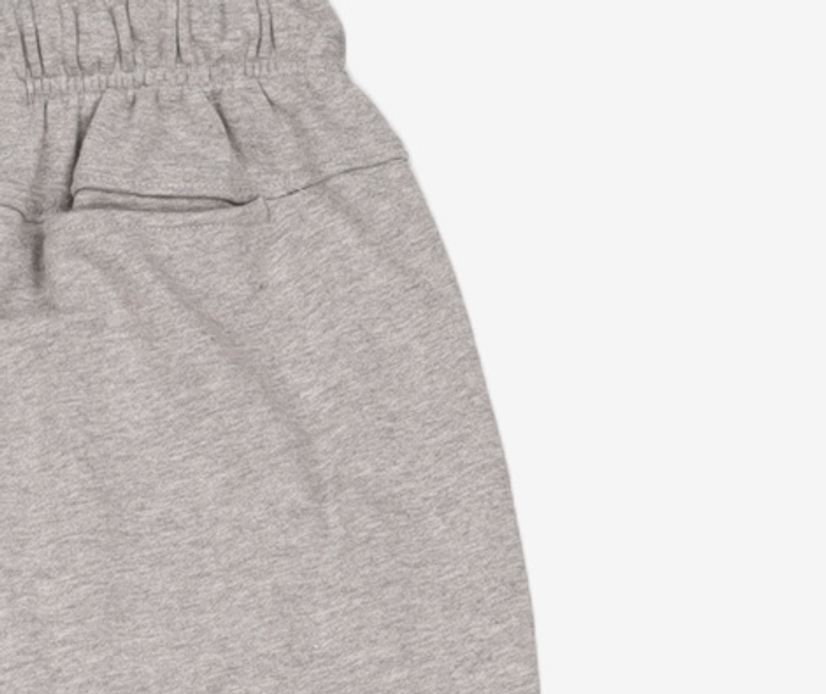 본투윈(BORN TO WIN) W B PENDANT COTTON SWEAT PANTS [MELANGE GREY] 1