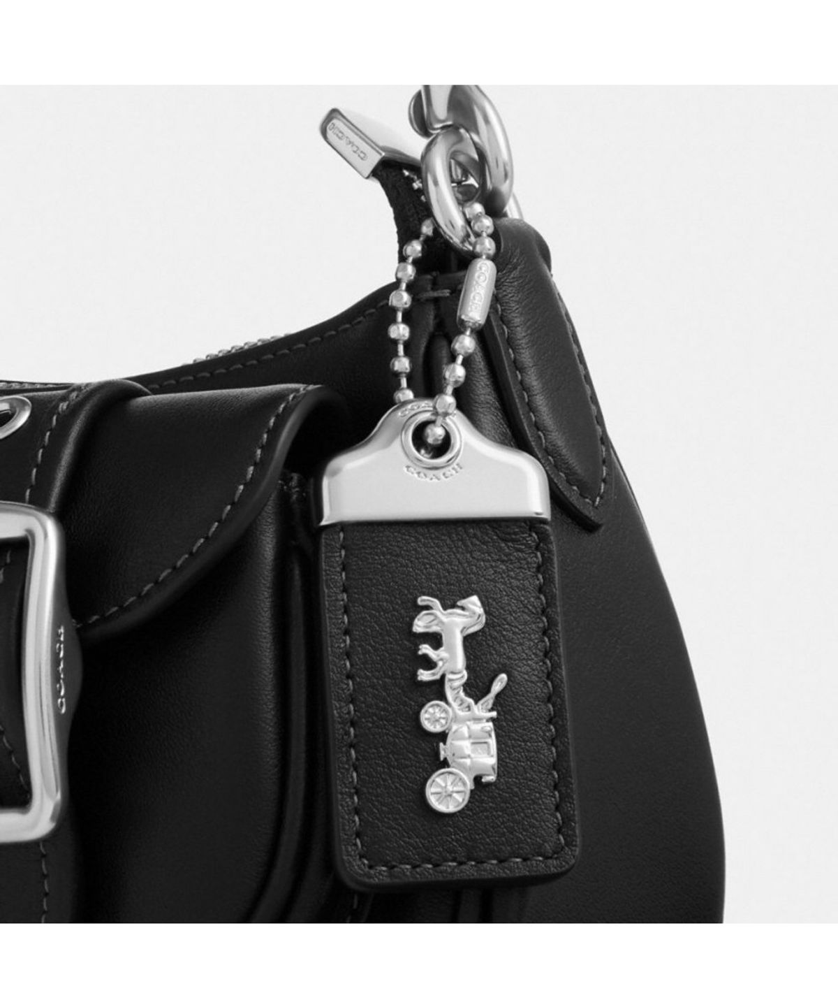 코치(COACH) 애쉬튼 백 CFO77 SV/BK