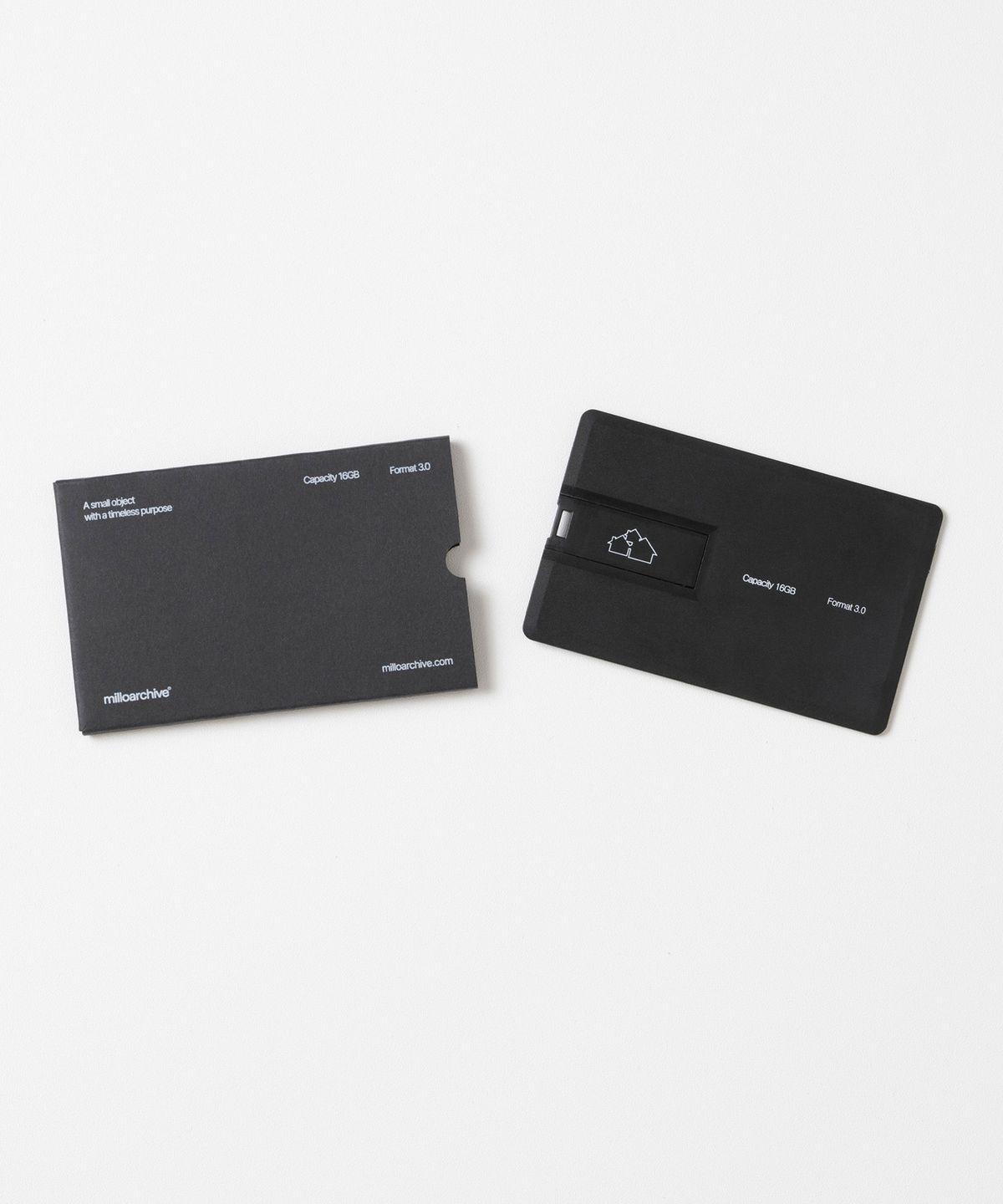 밀로 아카이브(MILLO ARCHIVE) 밀로 아카이브 USB 카드 [블랙]