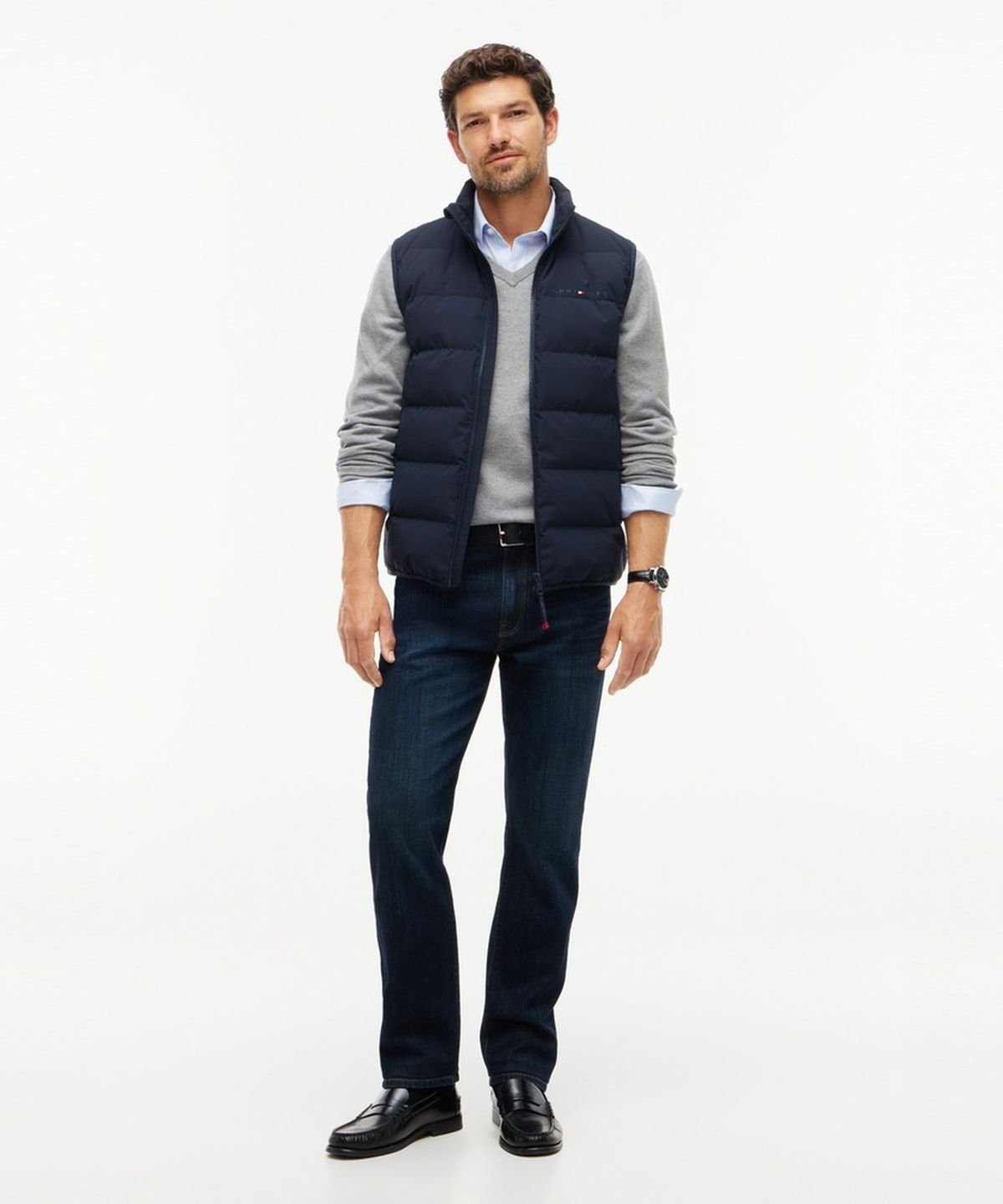 타미힐피거(TOMMY HILFIGER) 라이트웨이트 구스다운 패커블 베스트 (T12G7QVT140MT2DW5)