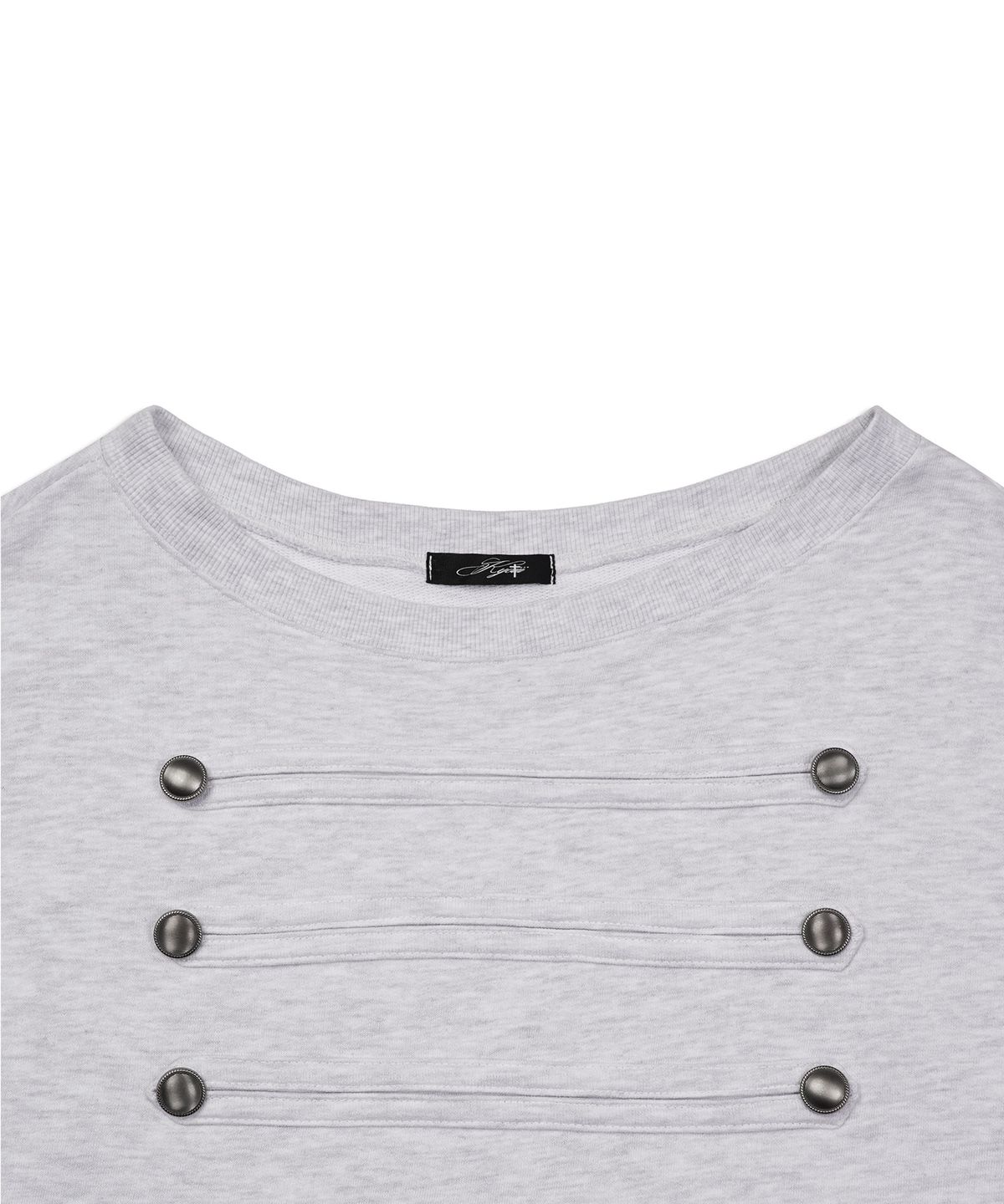 쿄이(KYOIII) NAPOLEON SWEAT DRESS(GREY)