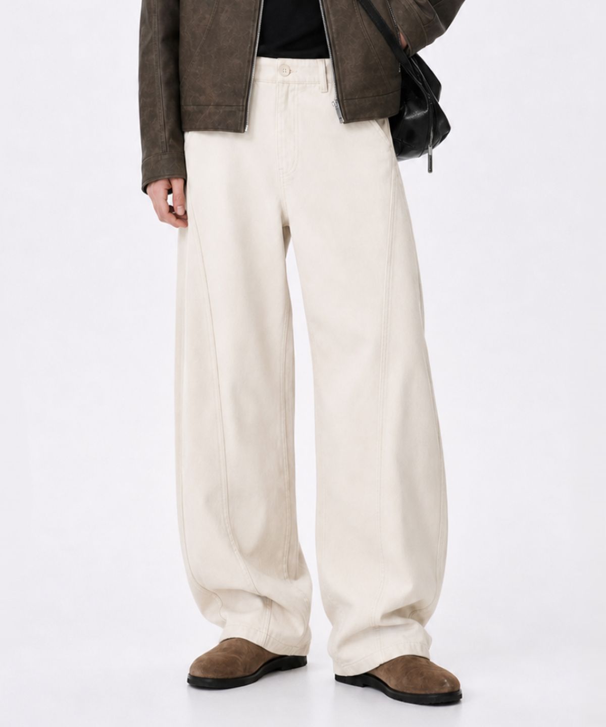 포더핏(FOR THE FIT) 365 커브드 절개 팬츠_4color