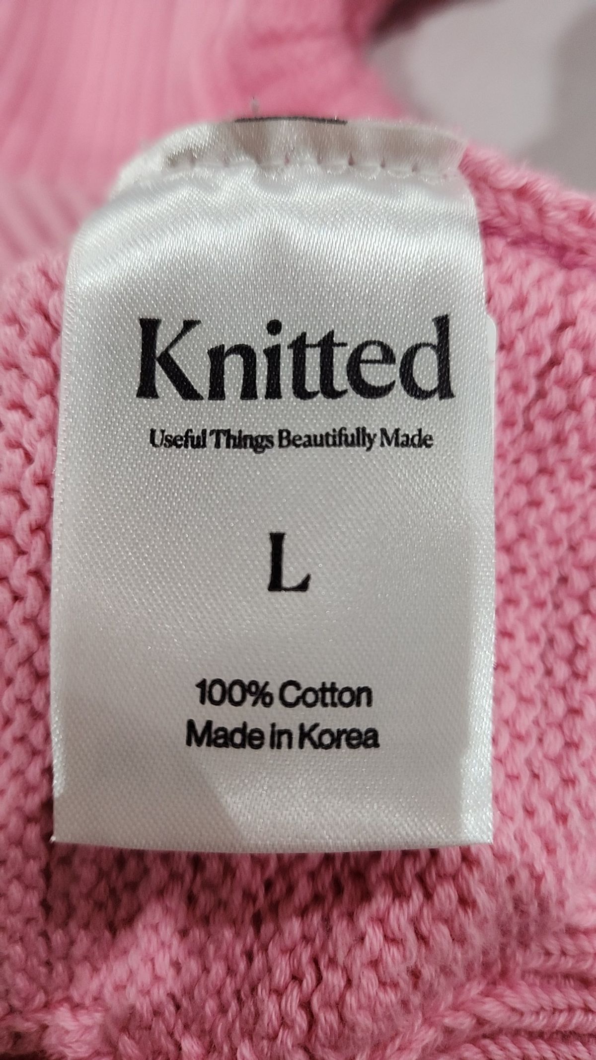 니티드(KNITTED) 니트/스웨터 L