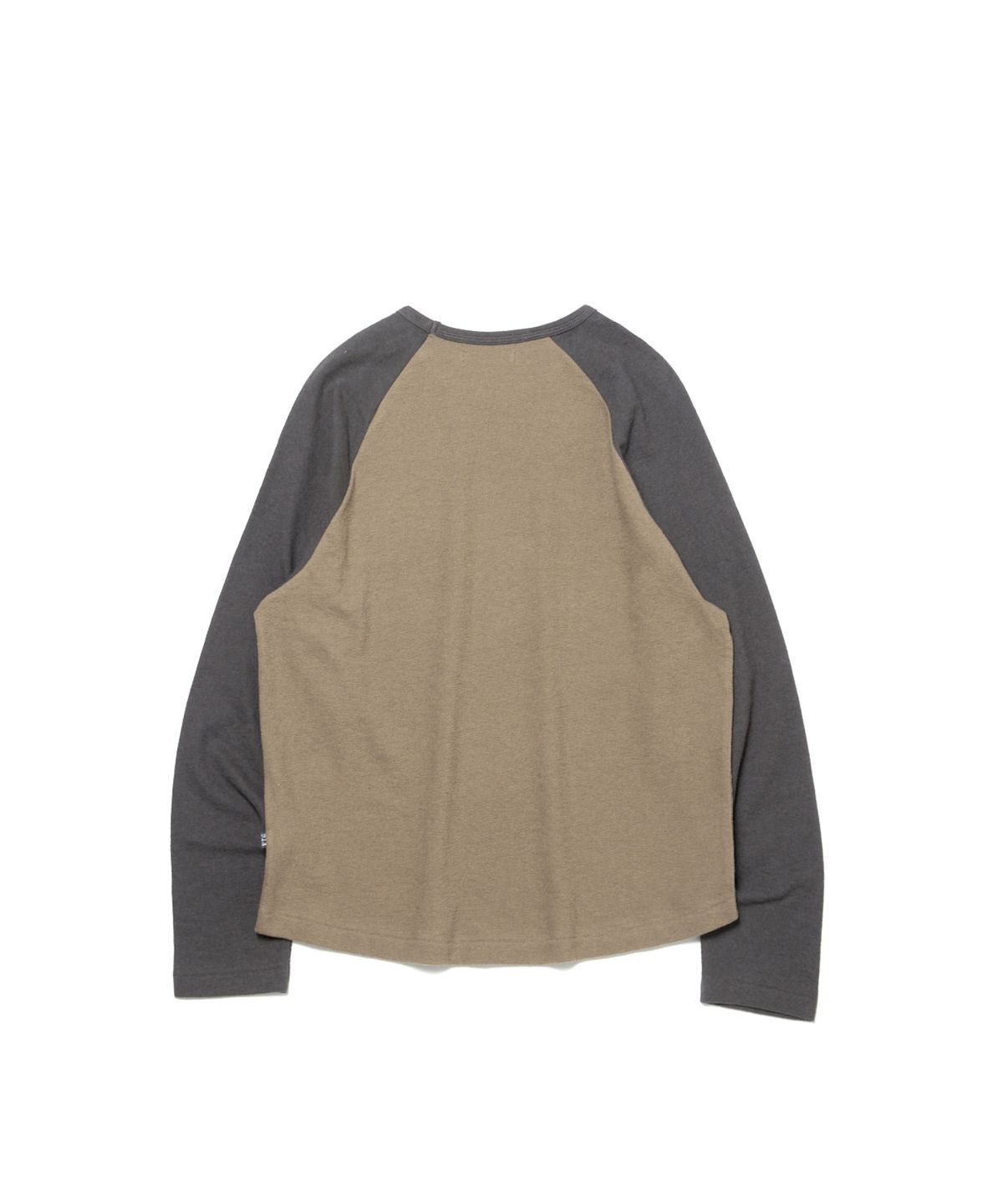 해칭룸(HATCHINGROOM) Raglan Tee Moss Charcoal/Desert