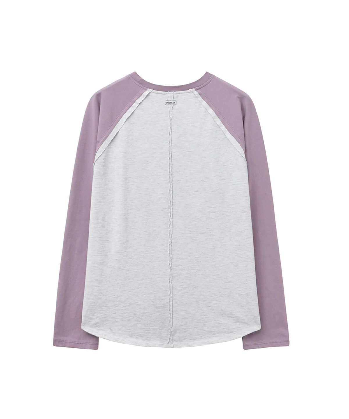 렌세(RENSE) Washed Raglan T-Shirt Purple
