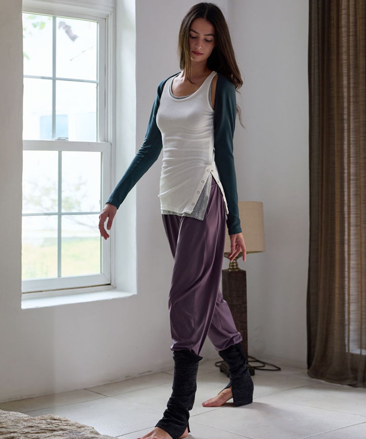 데비웨어(DEVIWEAR) 투슬릿 레그 워머 DEVI-S0011 (3colors)