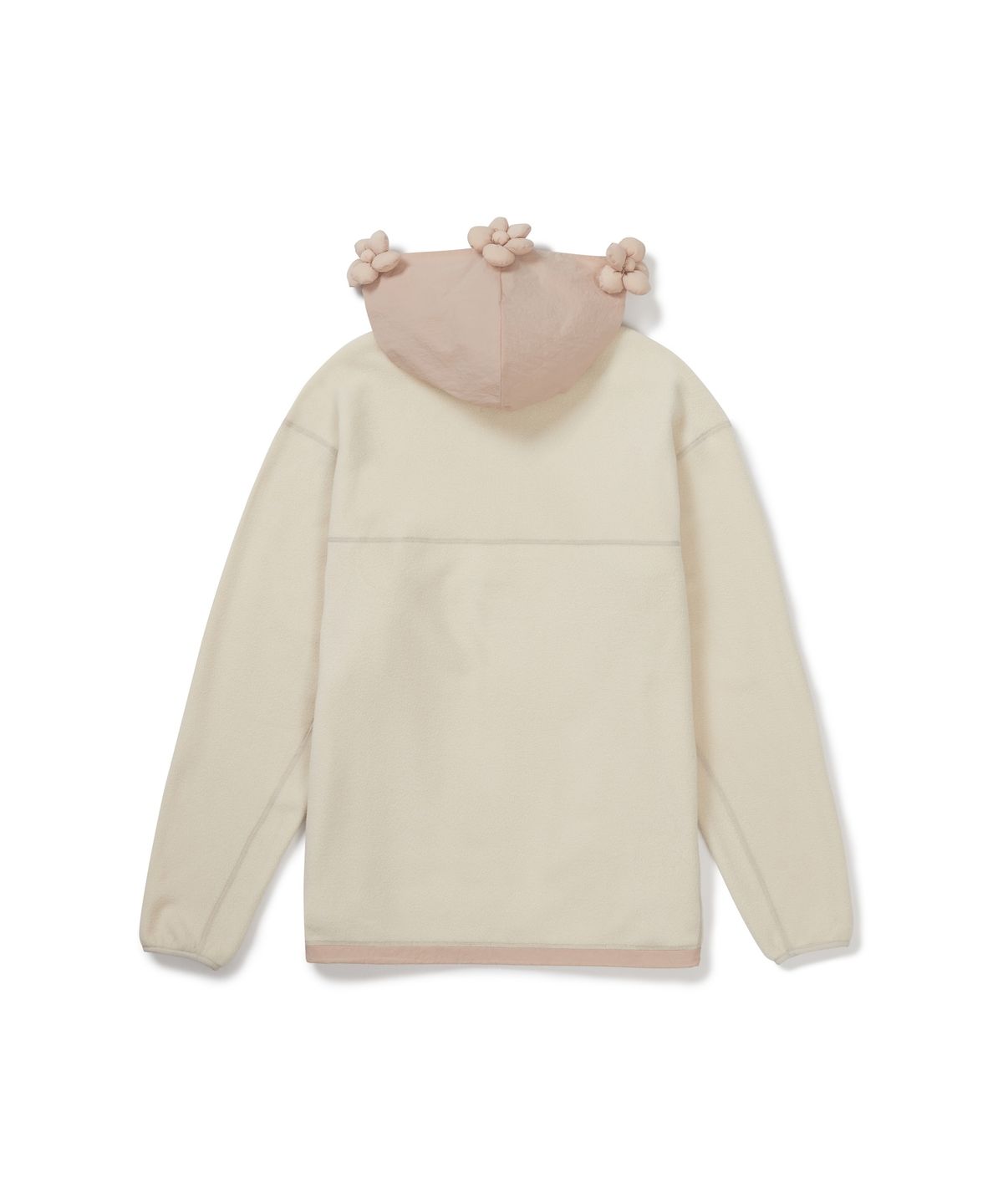 마린푸샤(MARINE PUSHYA) 3-Flower Fleece beige