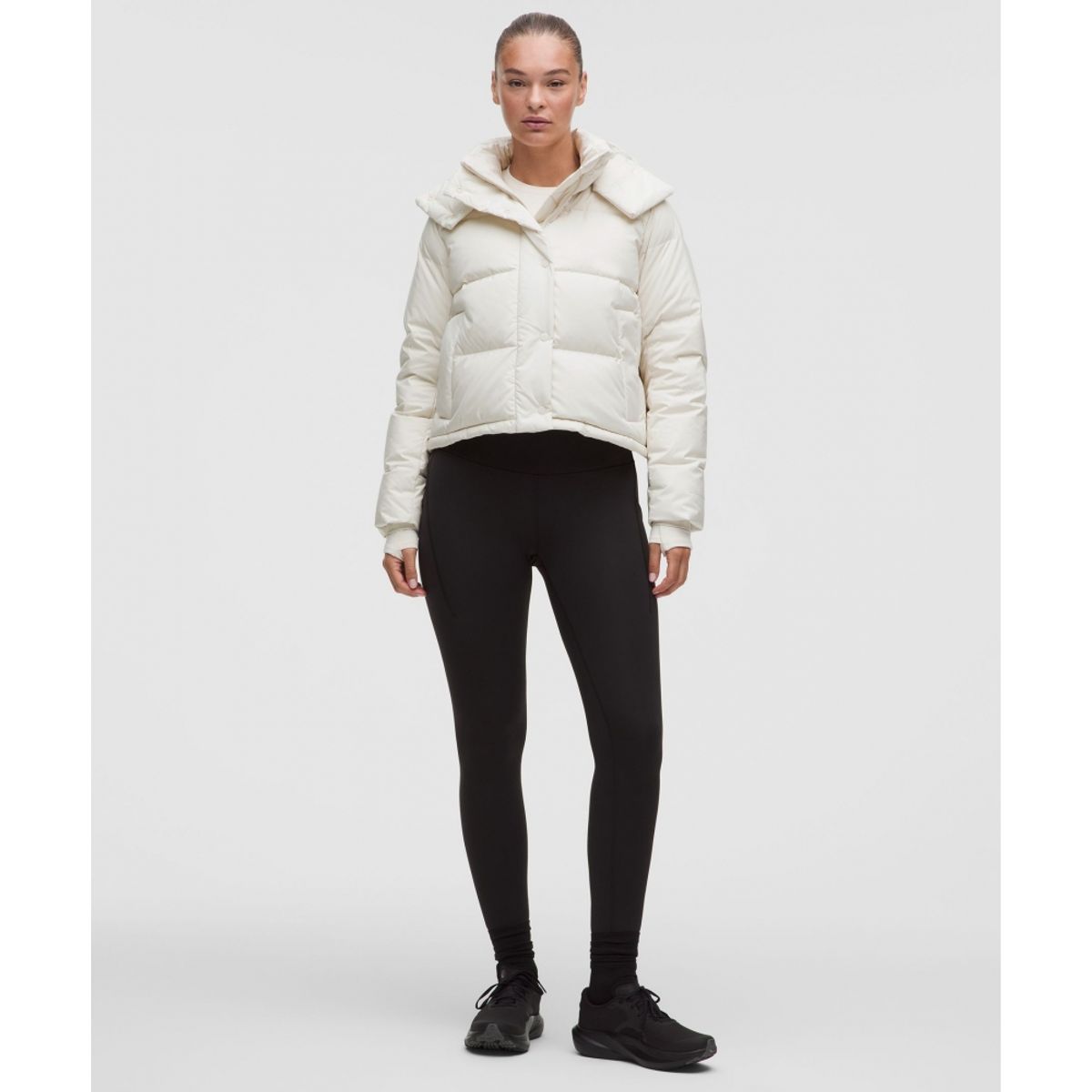 룰루레몬(LULULEMON) 원더 퍼프 크롭 재킷 *업데이트 핏  LTIV