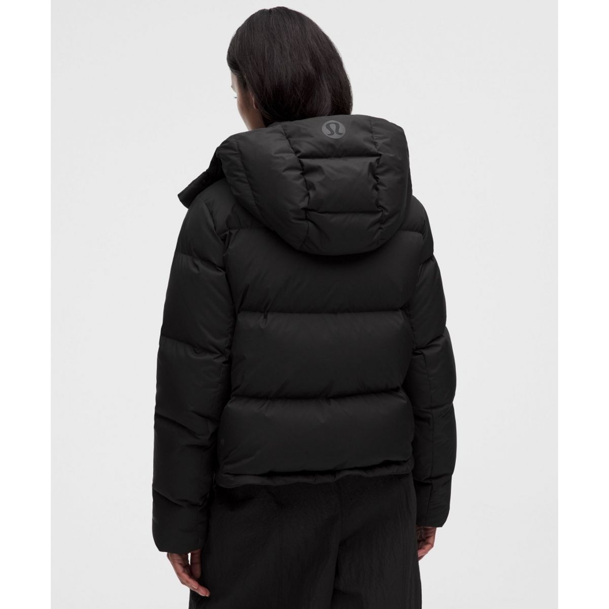 룰루레몬(LULULEMON) 원더 퍼프 크롭 재킷 *업데이트 핏  BLK