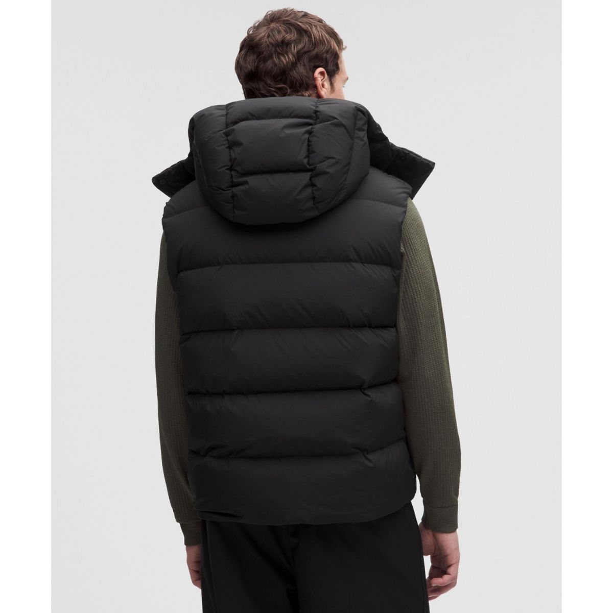 룰루레몬(LULULEMON) 멘즈 원더 퍼프 베스트  BLK