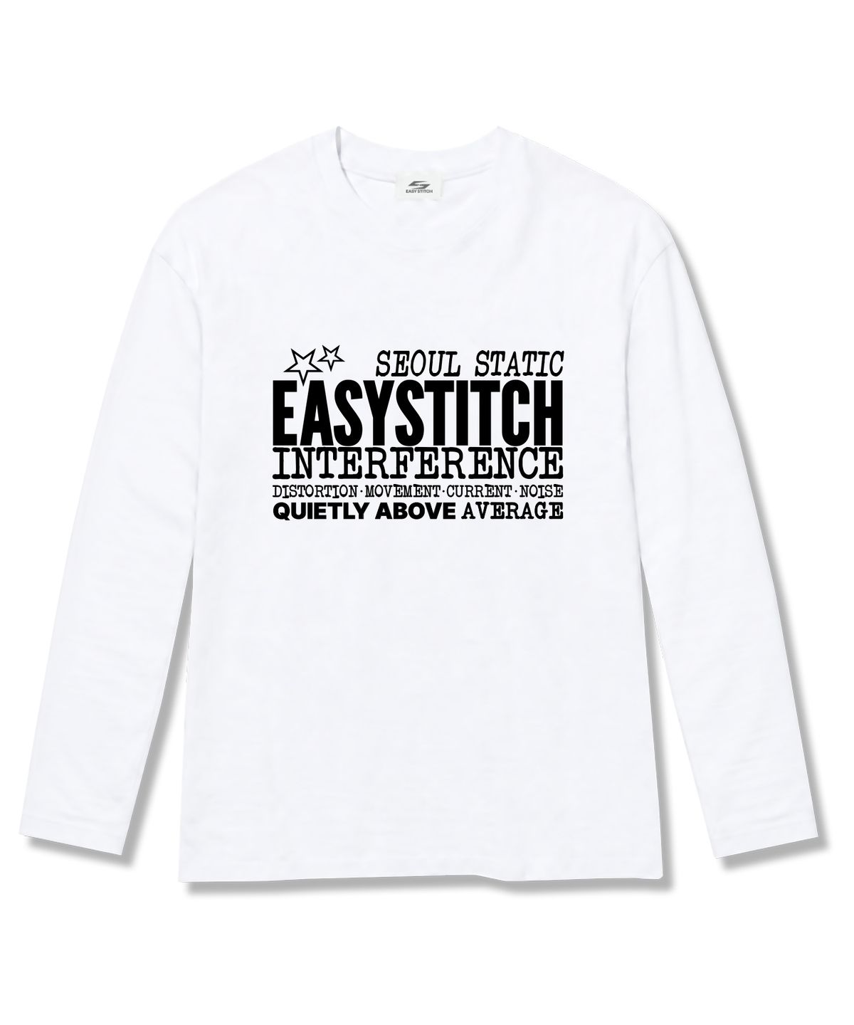 이지스티치(EASY STITCH) 인터퍼런스 오버핏 롱슬리브 티셔츠 3COLOR