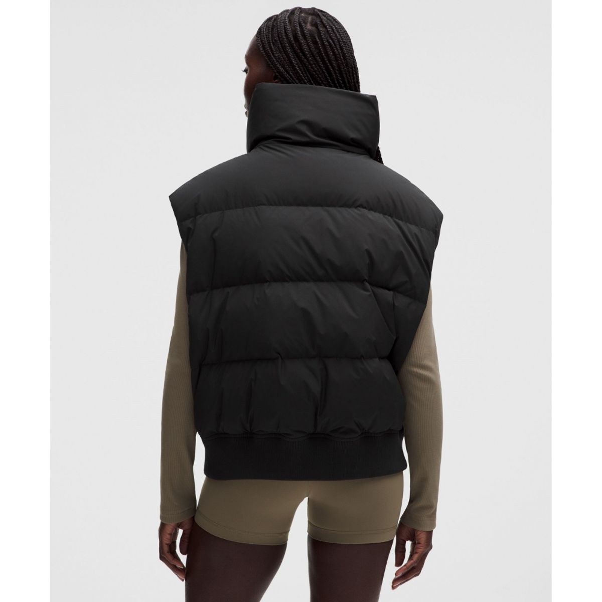 룰루레몬(LULULEMON) 우먼스 원더 퍼프 보머 베스트  BLK