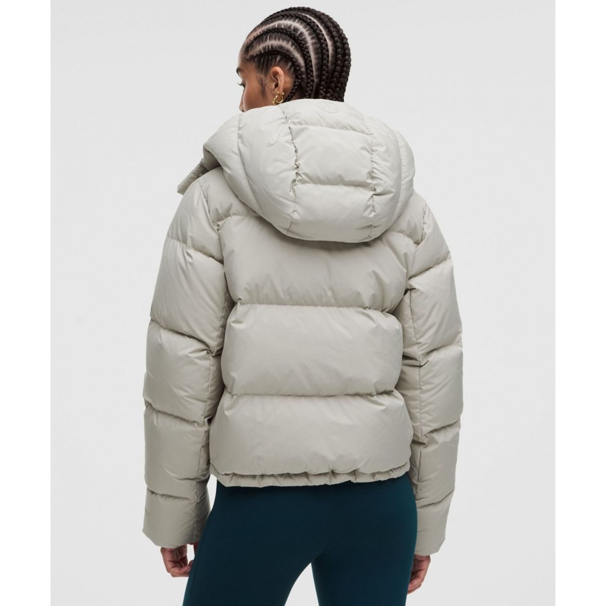 룰루레몬(LULULEMON) 원더 퍼프 크롭 재킷 *업데이트 핏  GREH