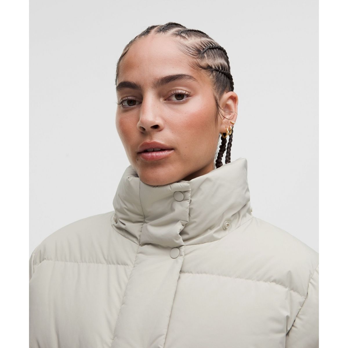 룰루레몬(LULULEMON) 원더 퍼프 크롭 재킷 *업데이트 핏  GREH