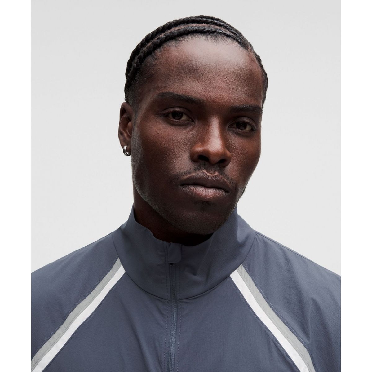 룰루레몬(LULULEMON) 페이스 브레이커 트랙 재킷 *글라이드  DDND FEGY WHT