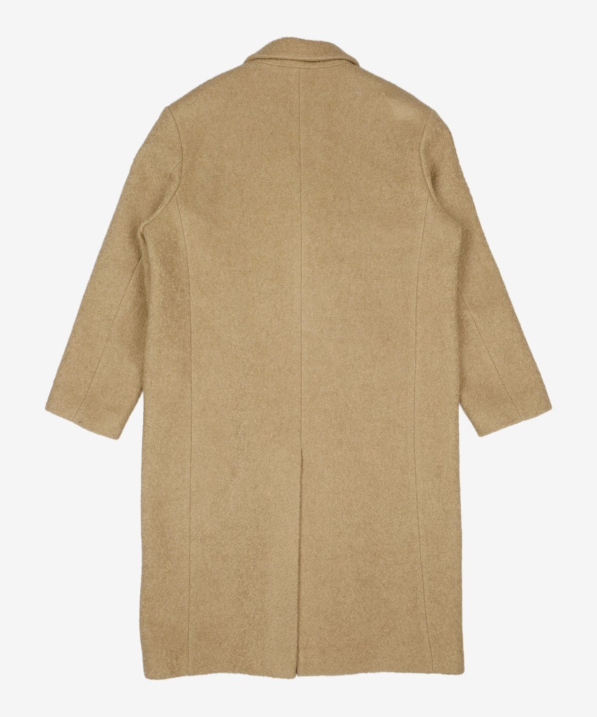 인사일런스(INSILENCE) 키드 모헤어 부클 더블 코트 BEIGE L