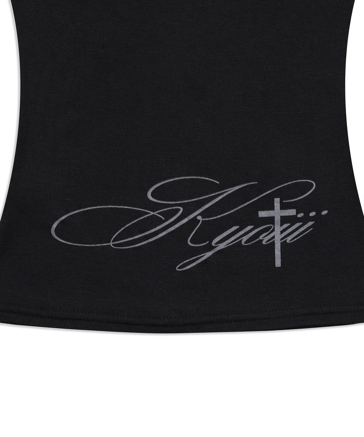 쿄이(KYOIII) LACE LONG SLEEVE TEE (BLACK)