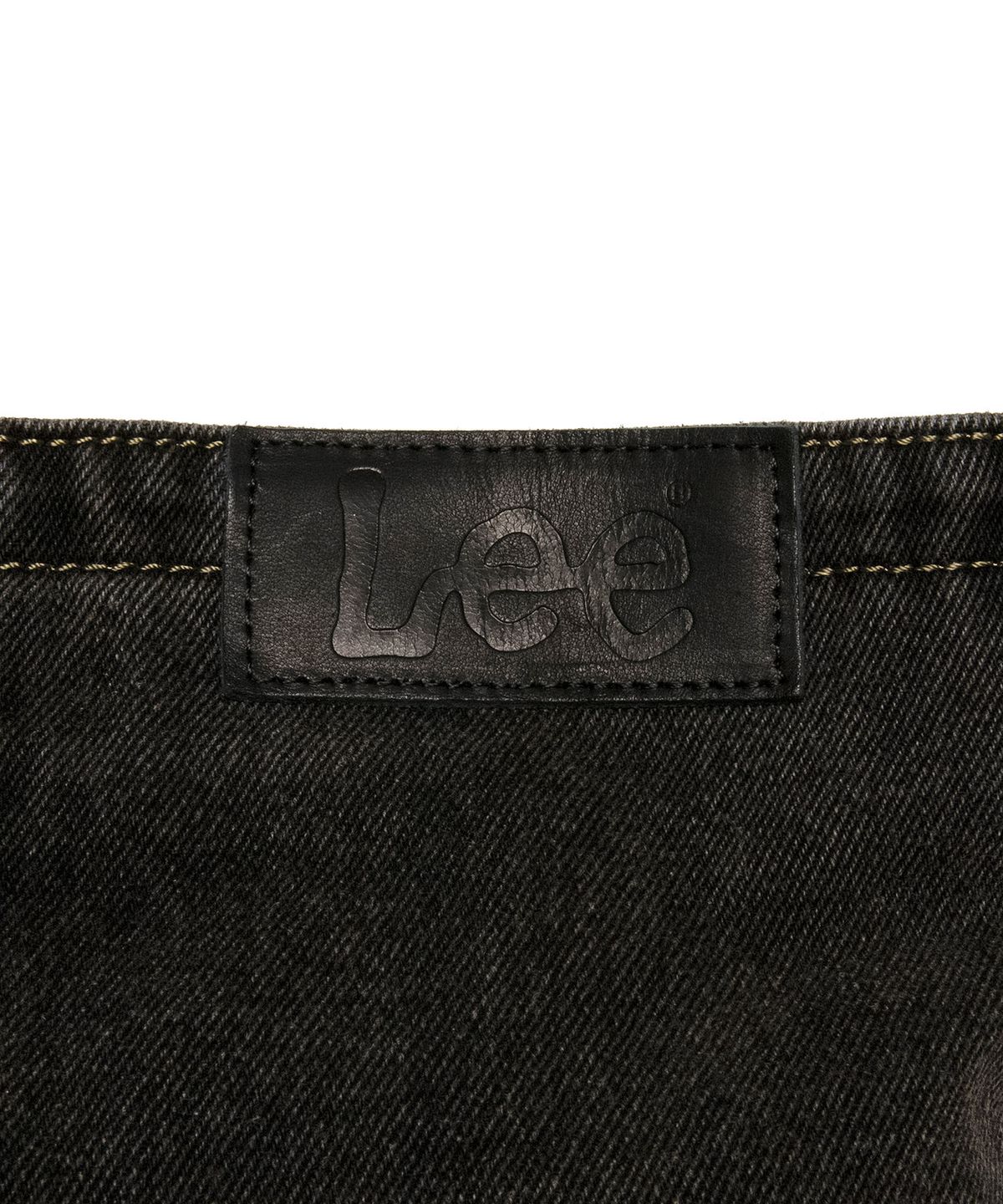 리(LEE) 데님 레이지 포켓 버킷백 챠콜