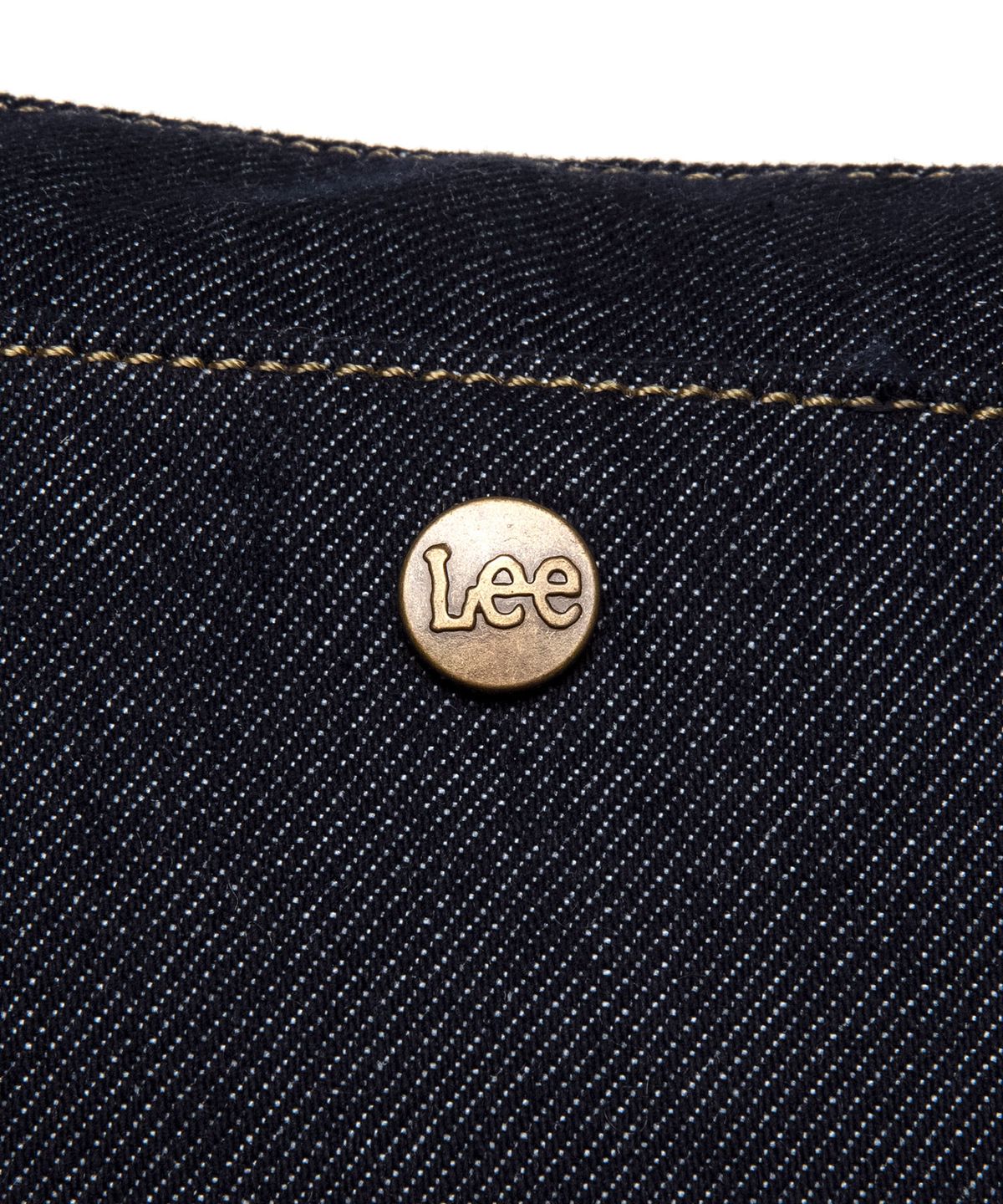 리(LEE) 스몰 데님 레이지 포켓 크로스백 인디고 다크