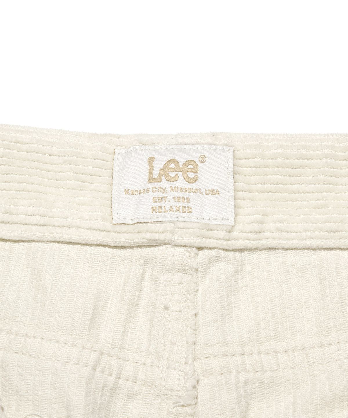 리(LEE) 우먼 코듀로이 팬츠 아이보리