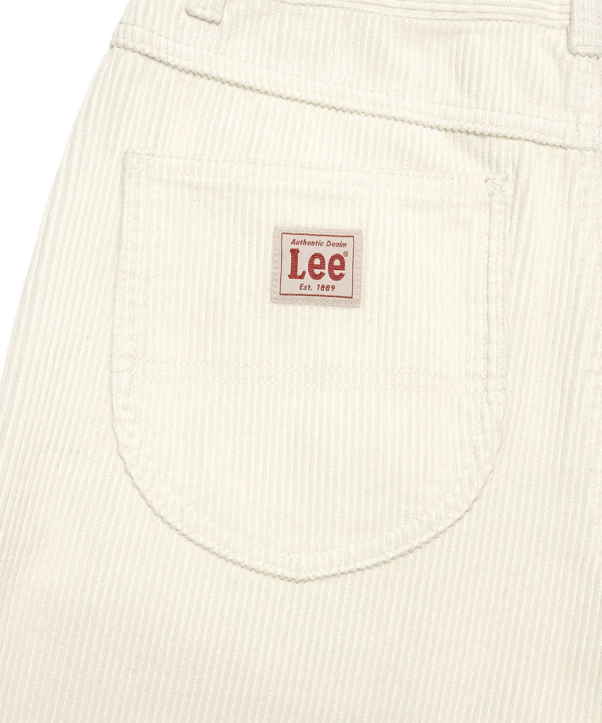리(LEE) 우먼 코듀로이 팬츠 아이보리
