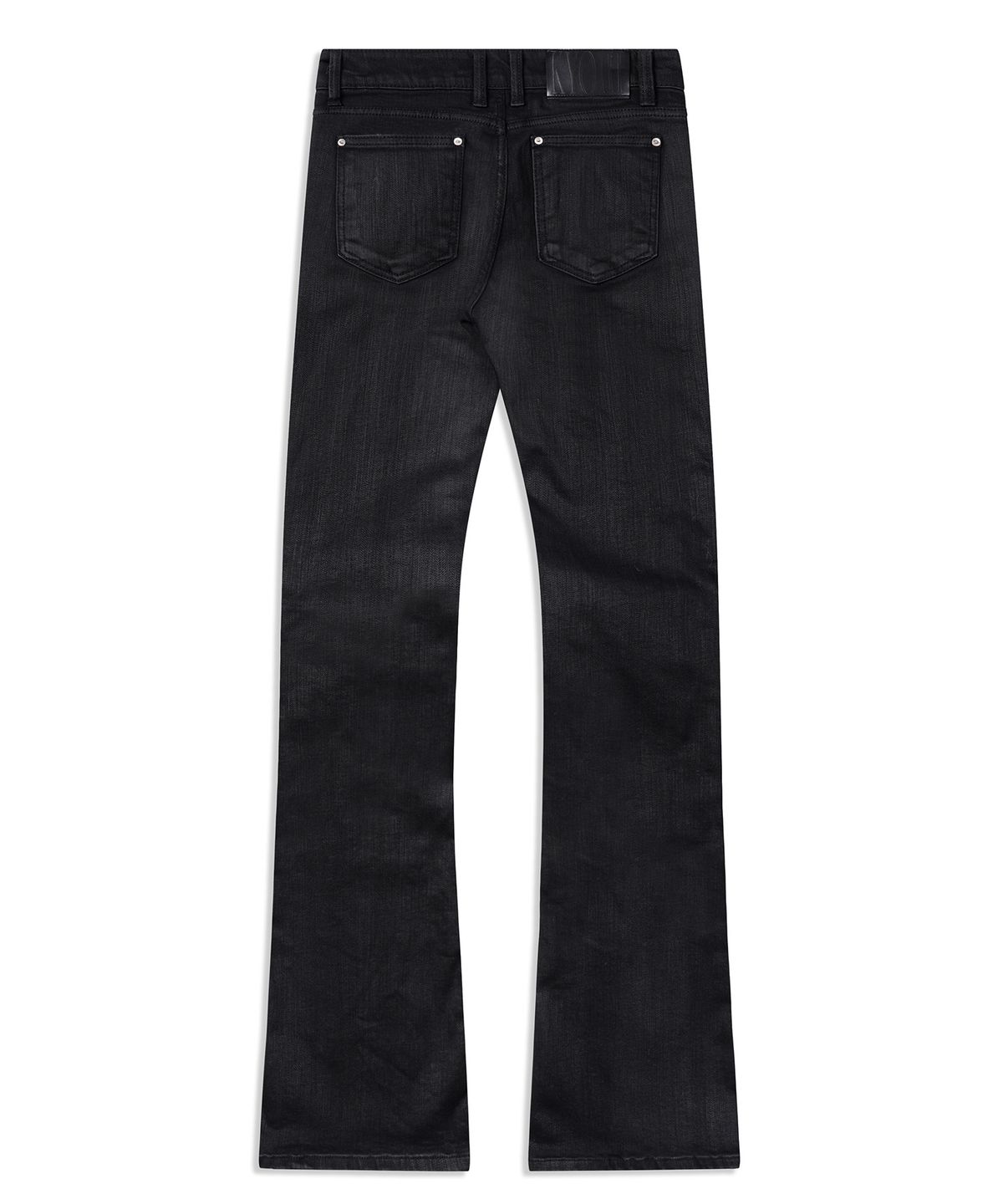 쿄이(KYOIII) ZIP POCKET BOOTCUT DENIM (BLACK)