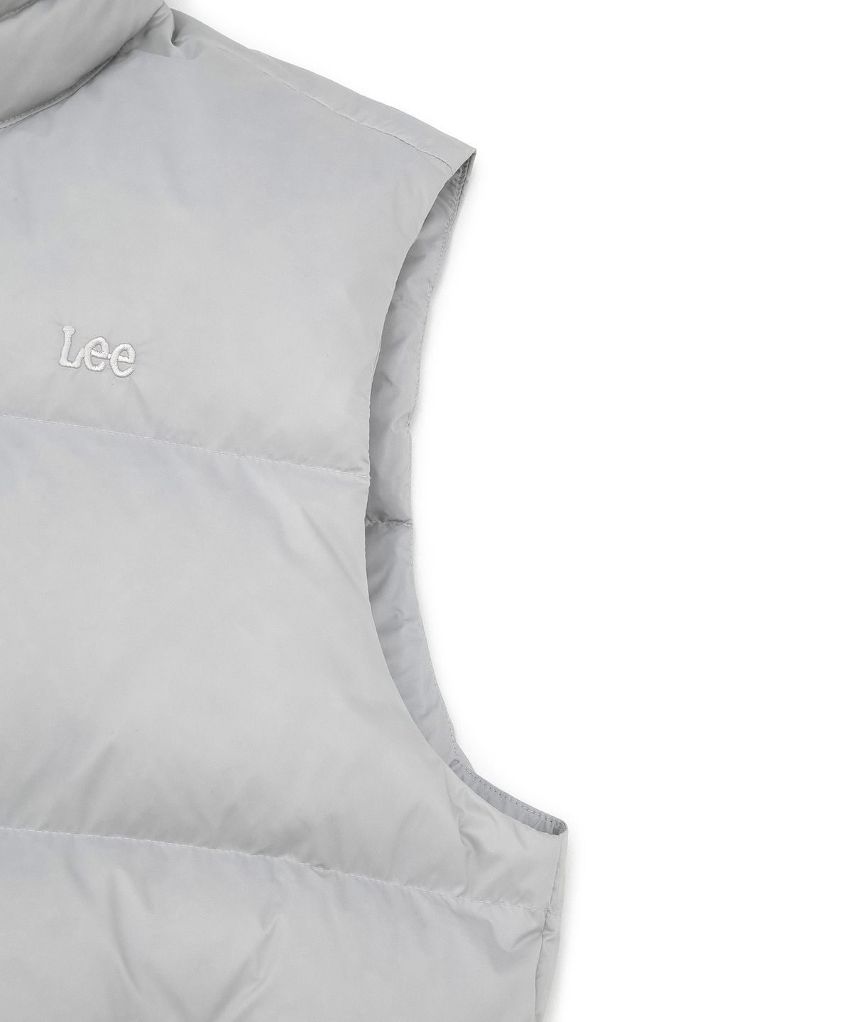 리(LEE) PERTEX 스톰 다운 베스트 그레이