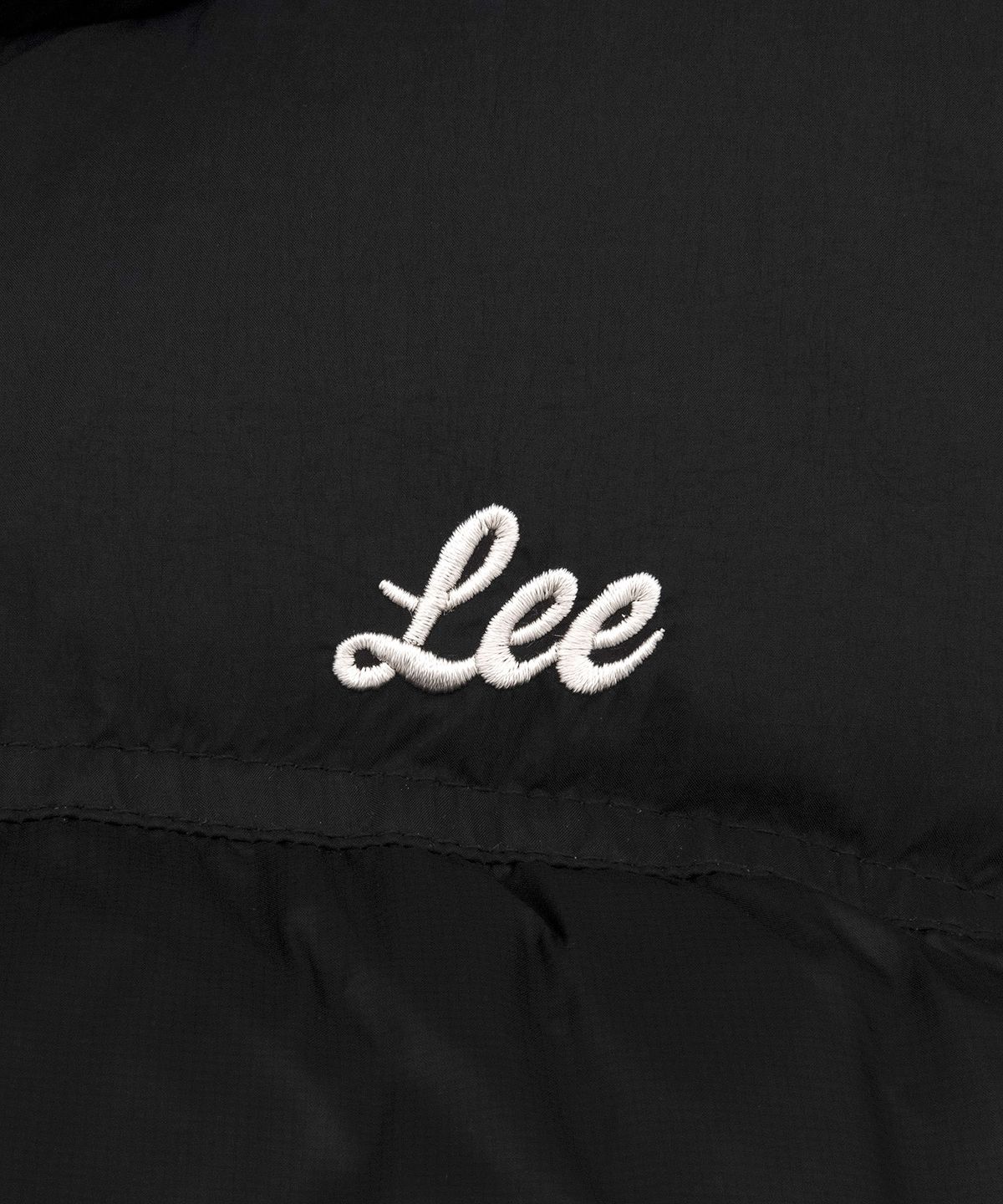 리(LEE) 우먼 릿지 다운 베스트 블랙