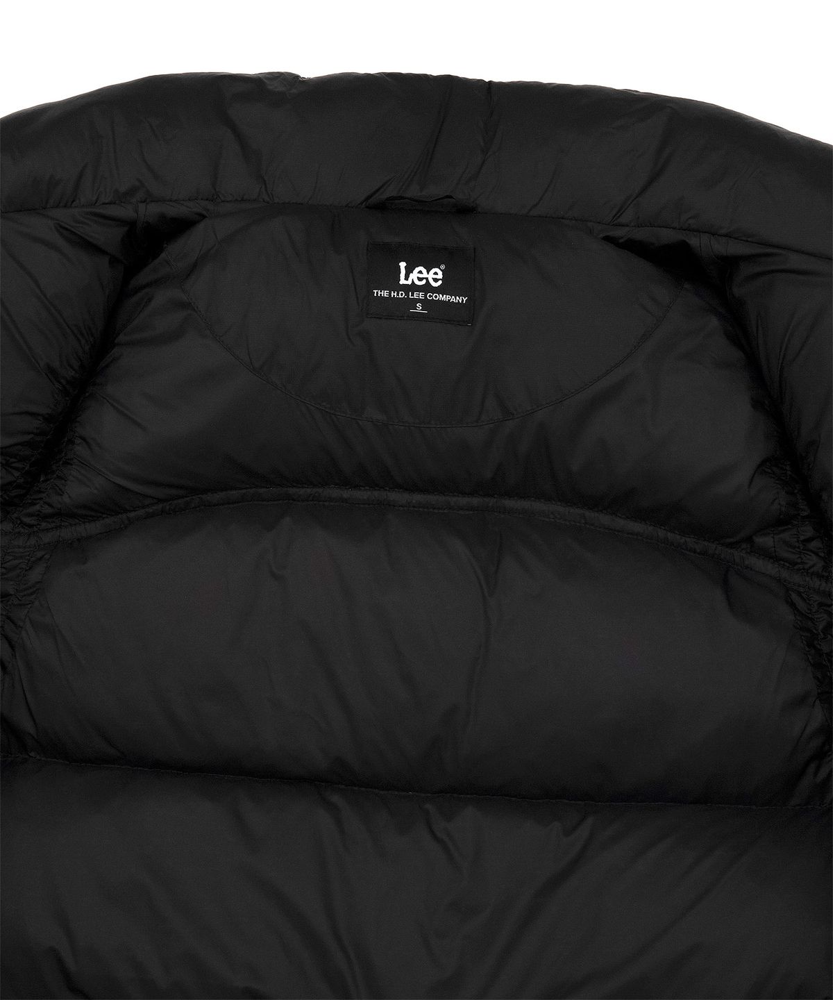 리(LEE) 우먼 릿지 다운 베스트 블랙