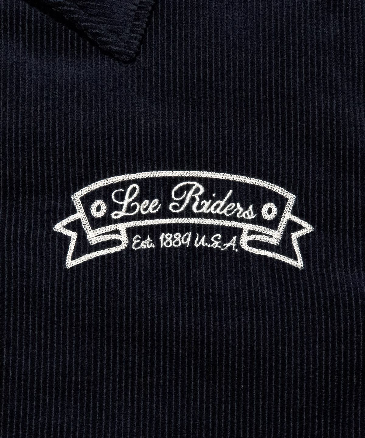 리(LEE) 코듀로이 바시티 자켓 네이비