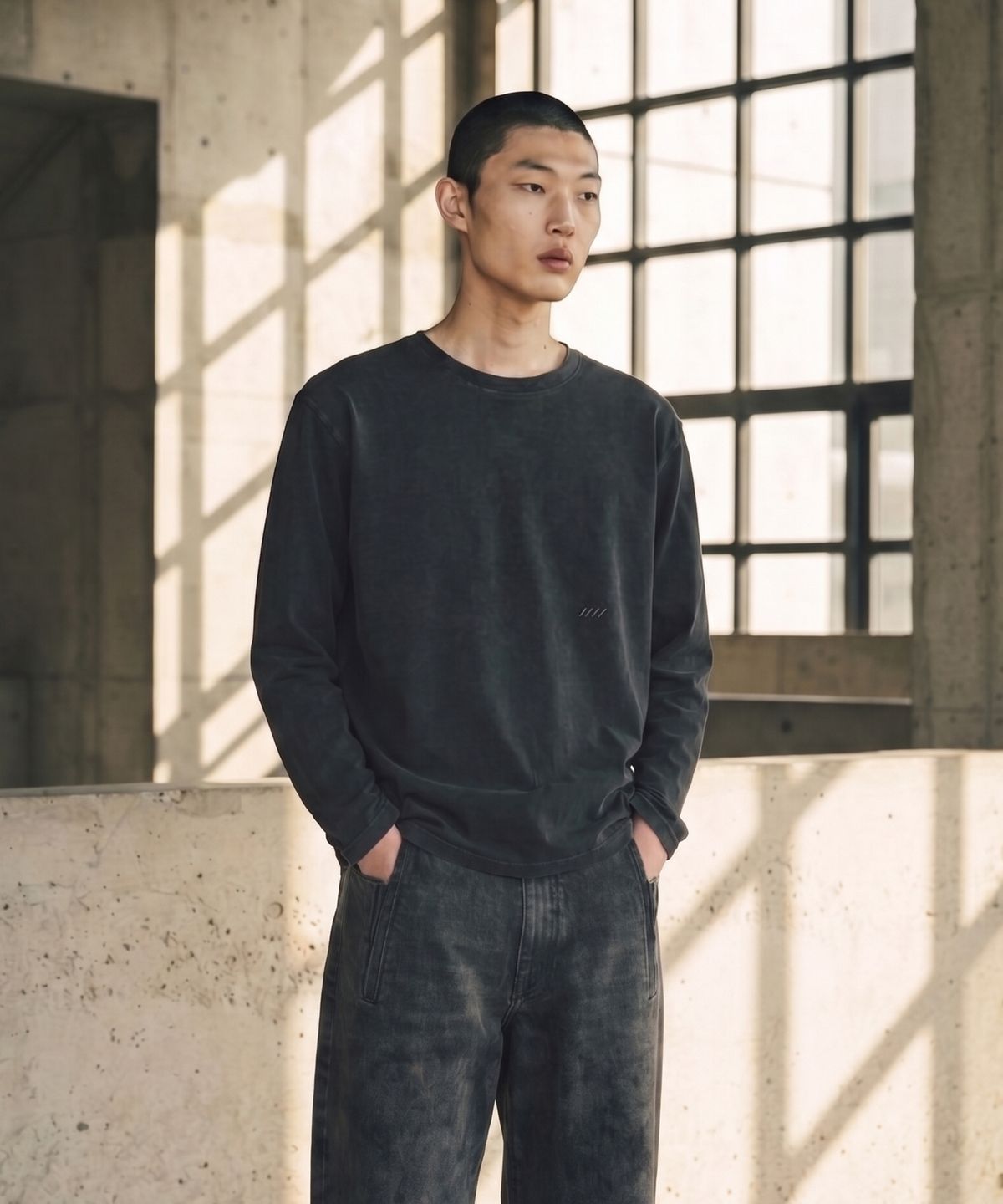 테노(TENO) 남성 시그니처 로고 스탠다드 티셔츠_057(17590-031-803-69)