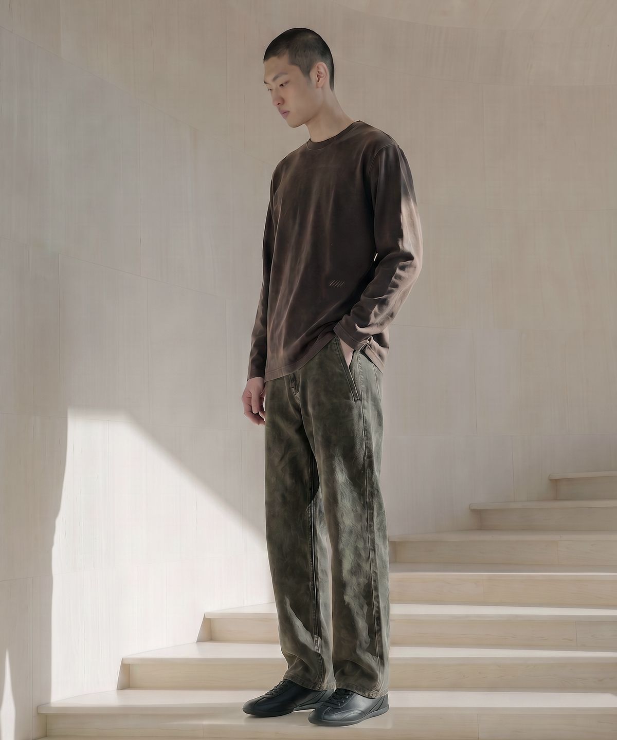 테노(TENO) 남성 시그니처 로고 스탠다드 티셔츠_151(17590-031-803-69)